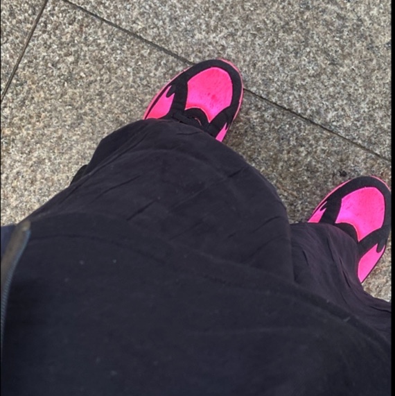 Nike x Comme des Garcons Homme Plus Air Max 180 Black 착용 스타일
