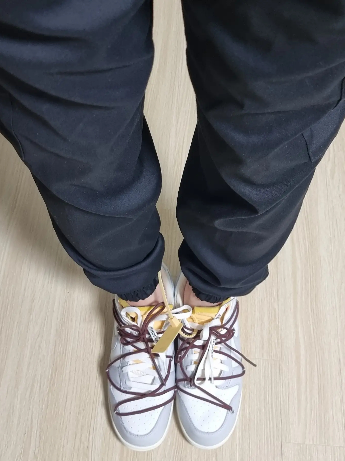 Nike x Off-White Dunk Low The 50 - Lot 46 착용 스타일 - 1