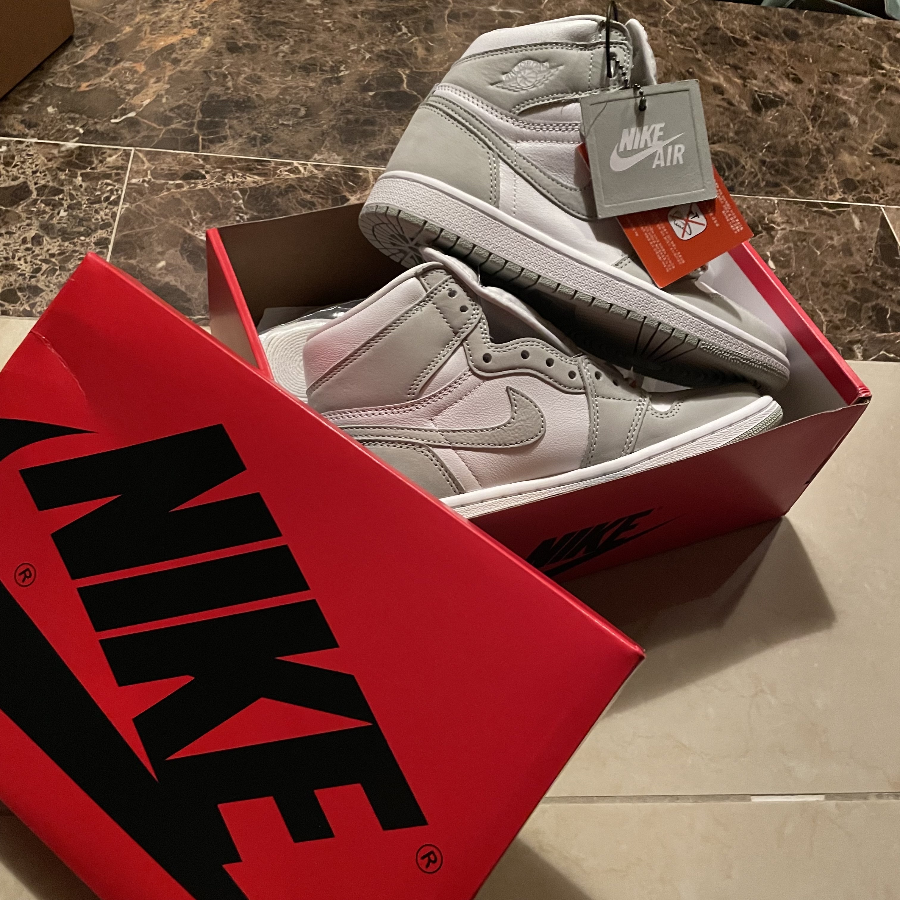 (W) Jordan 1 Retro High OG Seafoam 착용 스타일 - 4