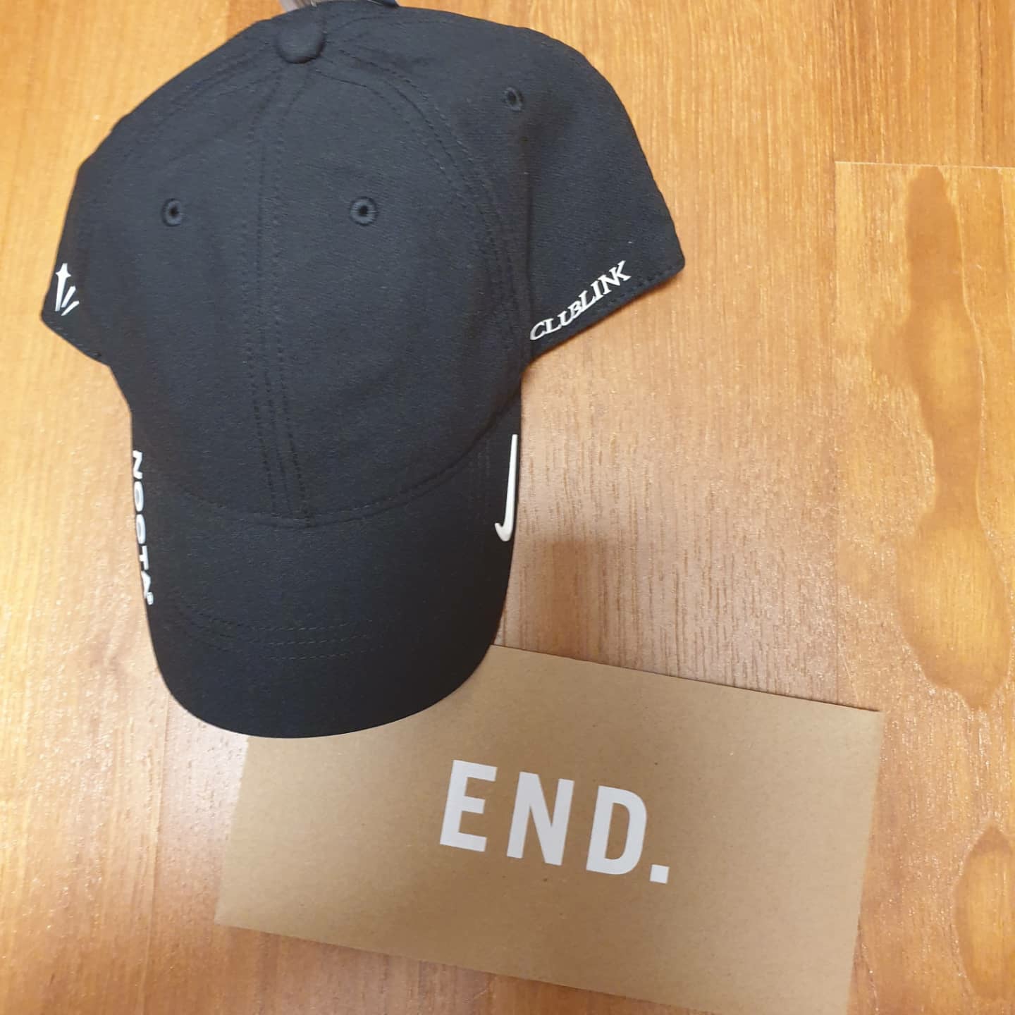 Nike x Drake Nocta Golf Cap Black, Nike x Drake Nocta Essential Cap Black 착용 스타일 - 2