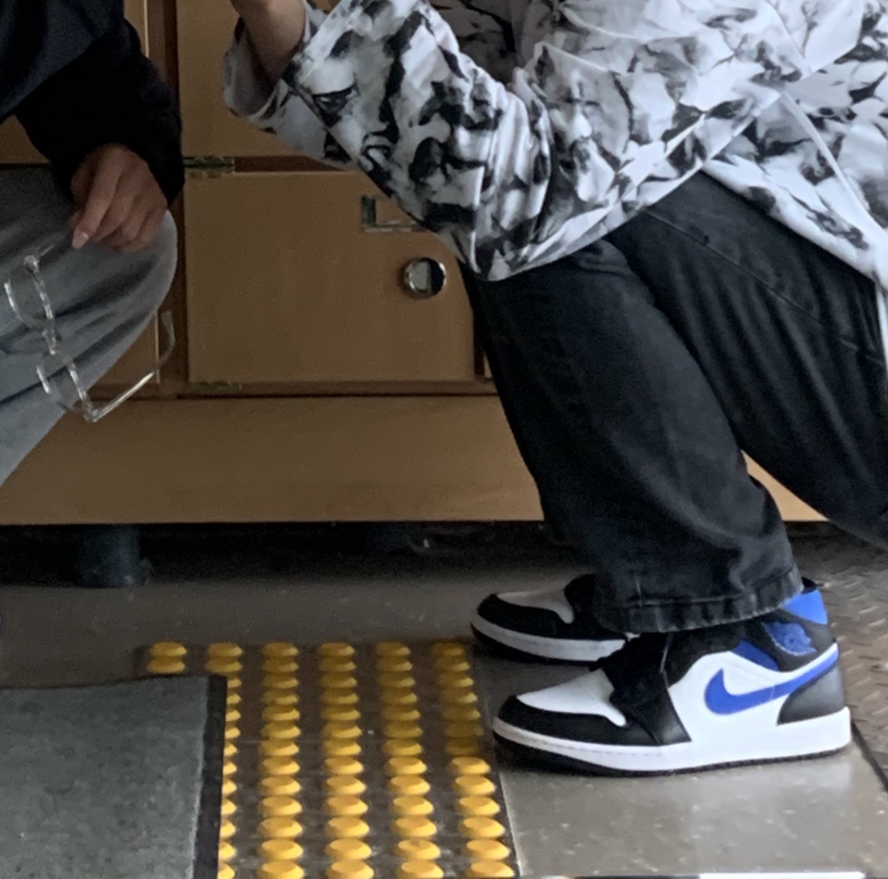 Jordan 1 Mid Racer Blue 착용 스타일 - 1