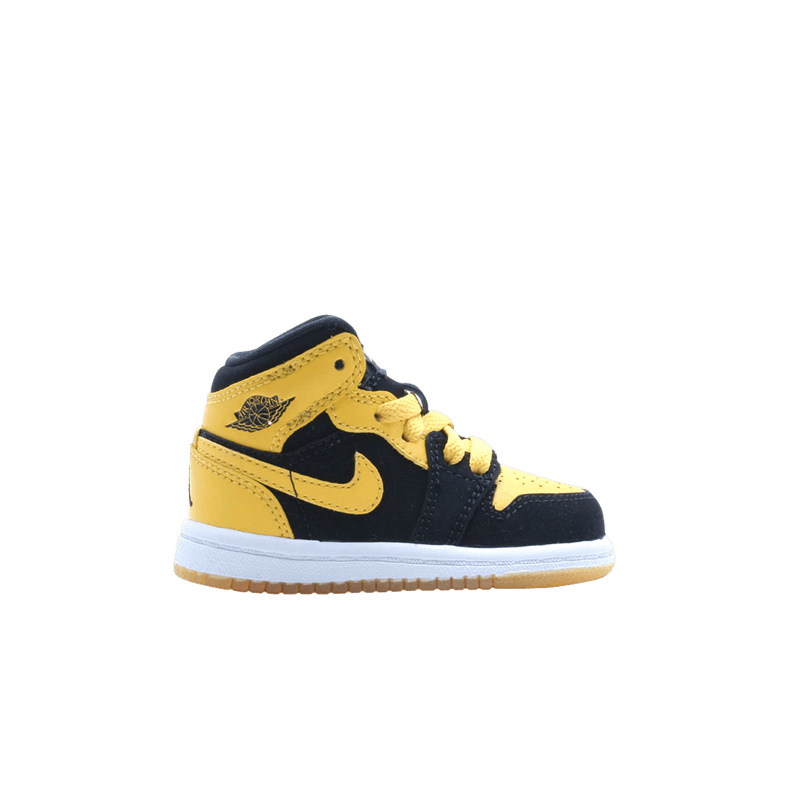 (TD) 조던 1 레트로 하이 블랙 바시티 메이즈((TD) Jordan 1 Retro High Black Varsity Maize) - 1