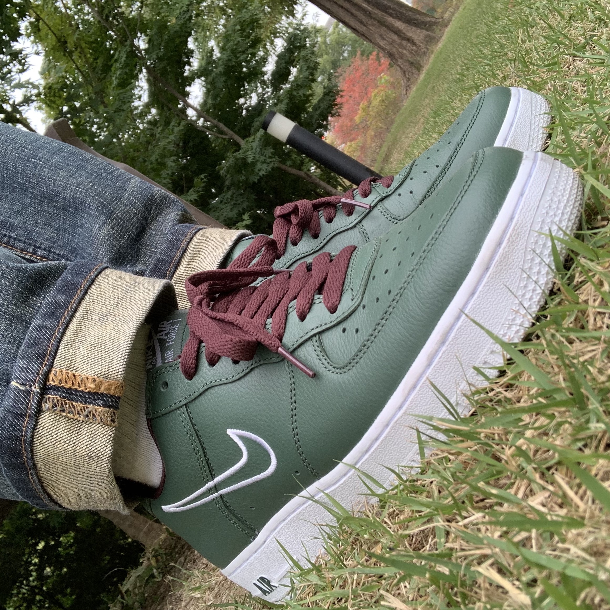 Nike Air Force 1 Low Hong Kong 2018 착용 스타일 - 2