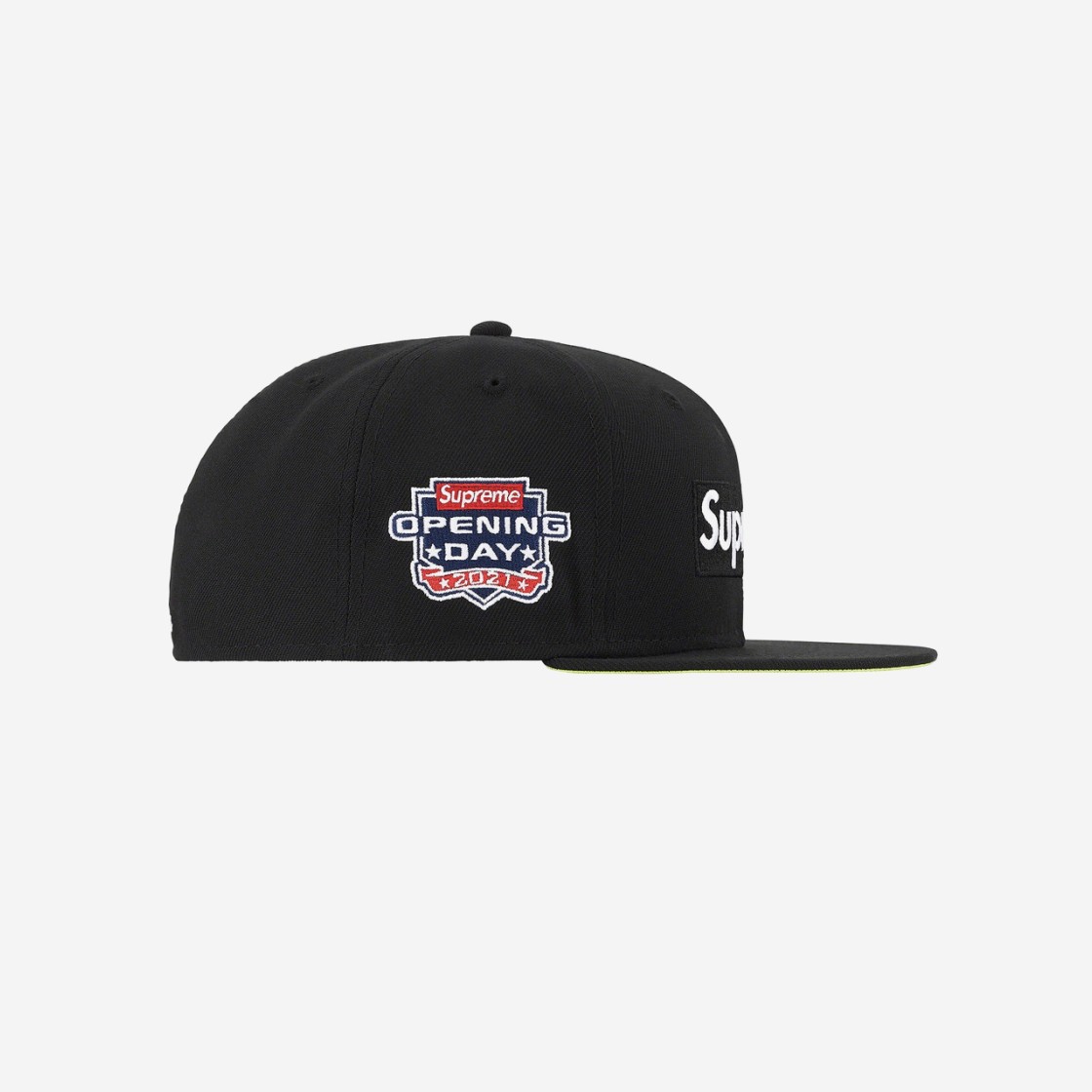 Supreme No Comp Box Logo New Era Black - 21FW 상세 이미지 2