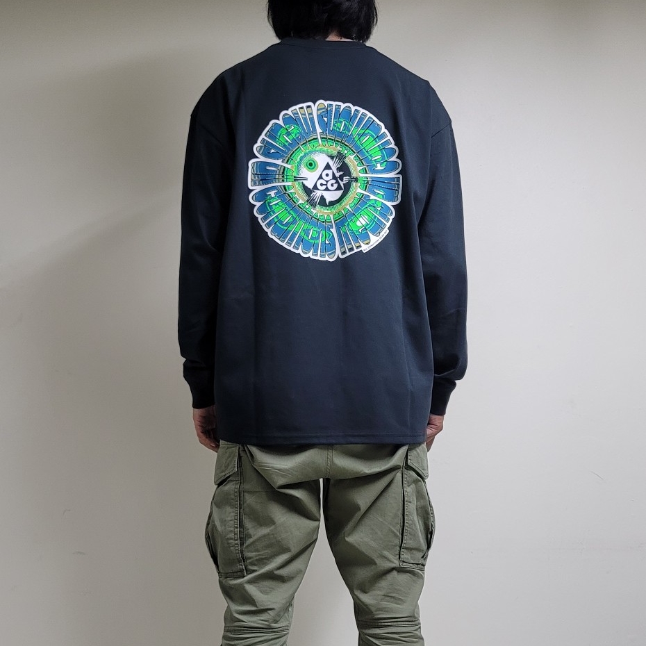 Nike ACG Long Sleeve Circle T-Shirt - US/EU 착용 스타일 - 2