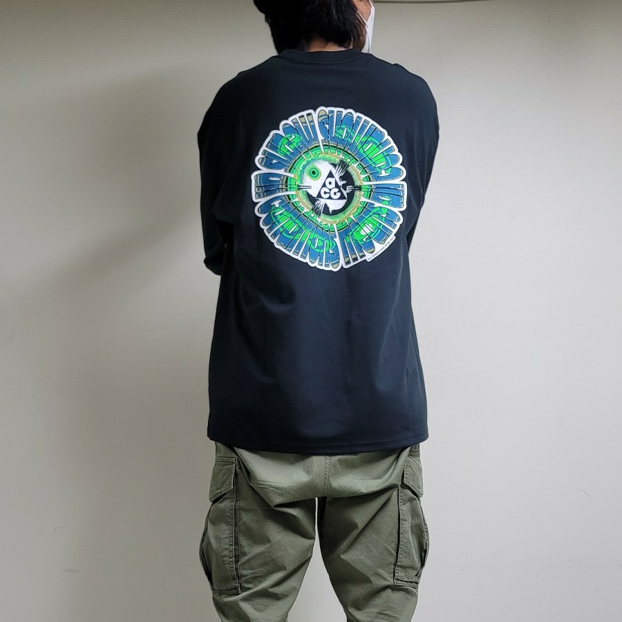 Nike ACG Long Sleeve Circle T-Shirt - US/EU 착용 스타일 - 1