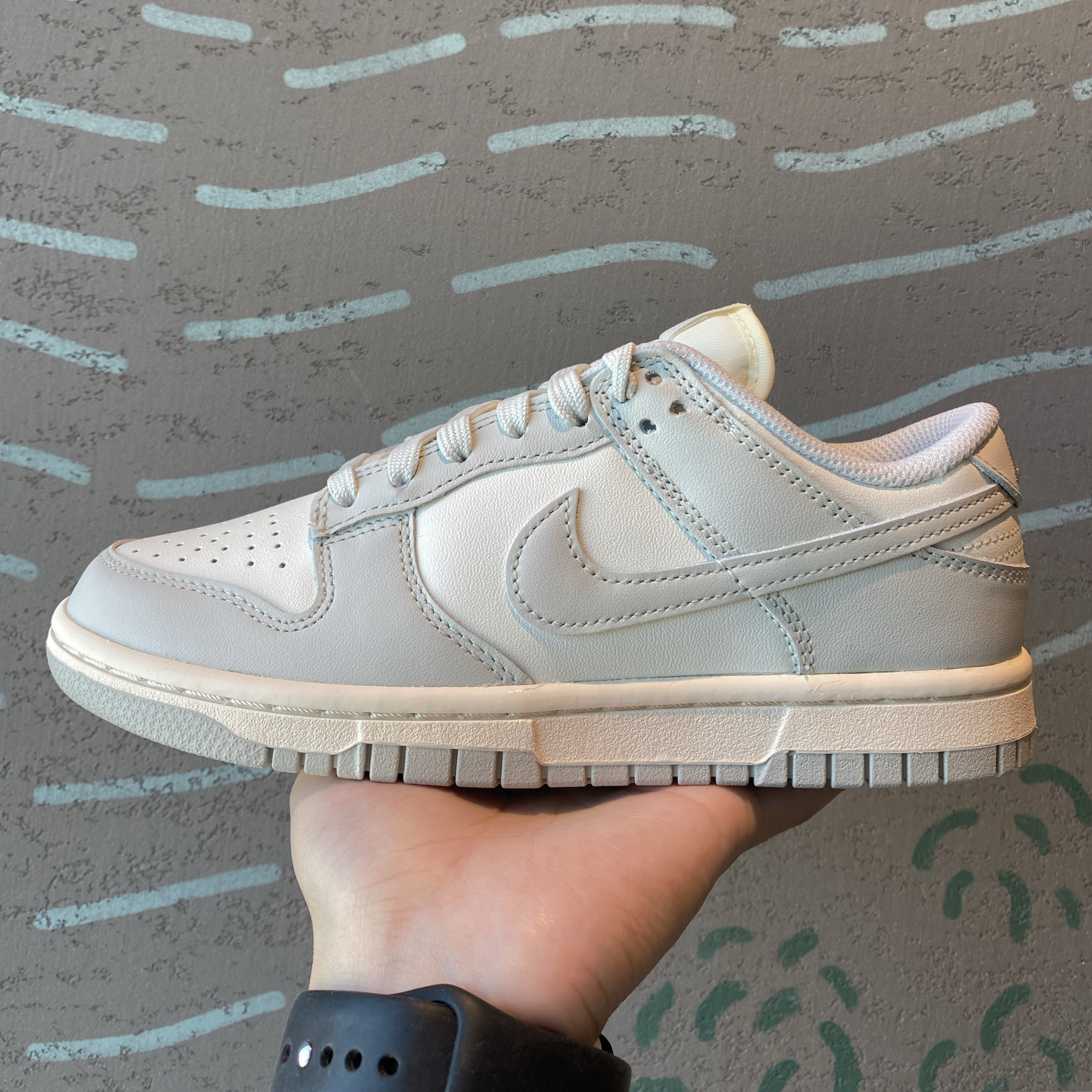 (W) Nike Dunk Low Light Bone 착용 스타일