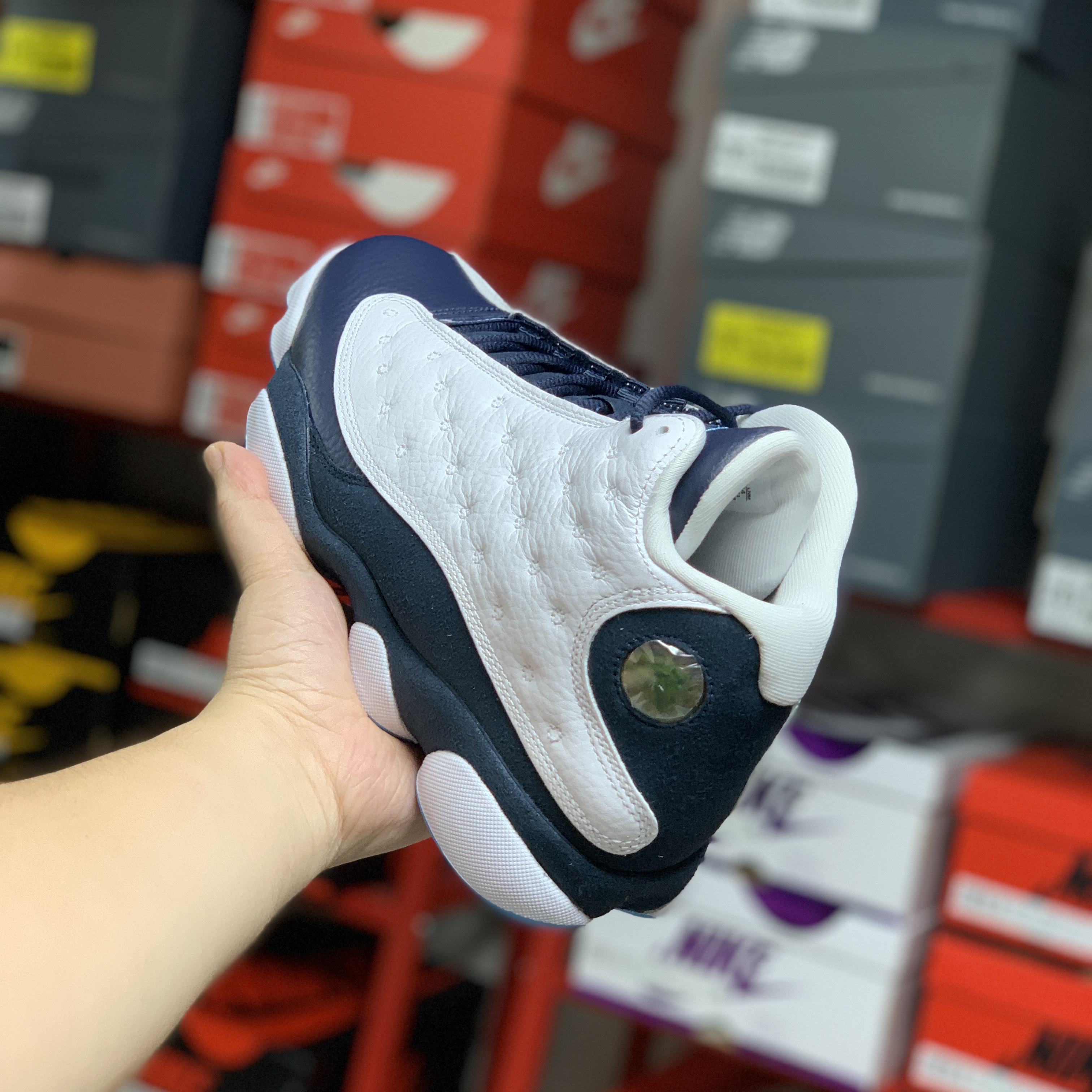 Jordan 13 Retro Obsidian 착용 스타일 - 2