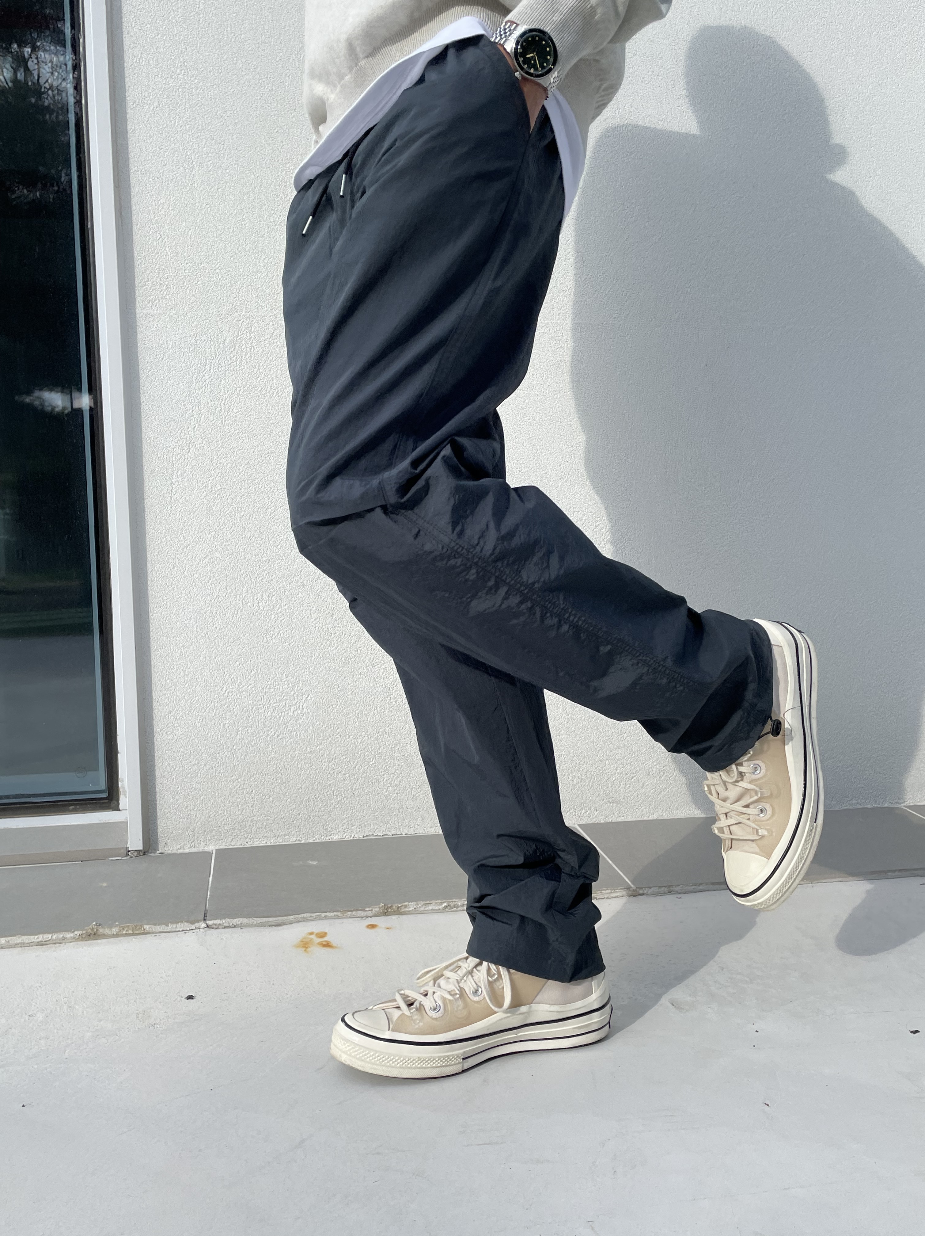 Converse x Kim Jones Chuck 70 Utility Wave High Natural Ivory 착용 스타일 - 5