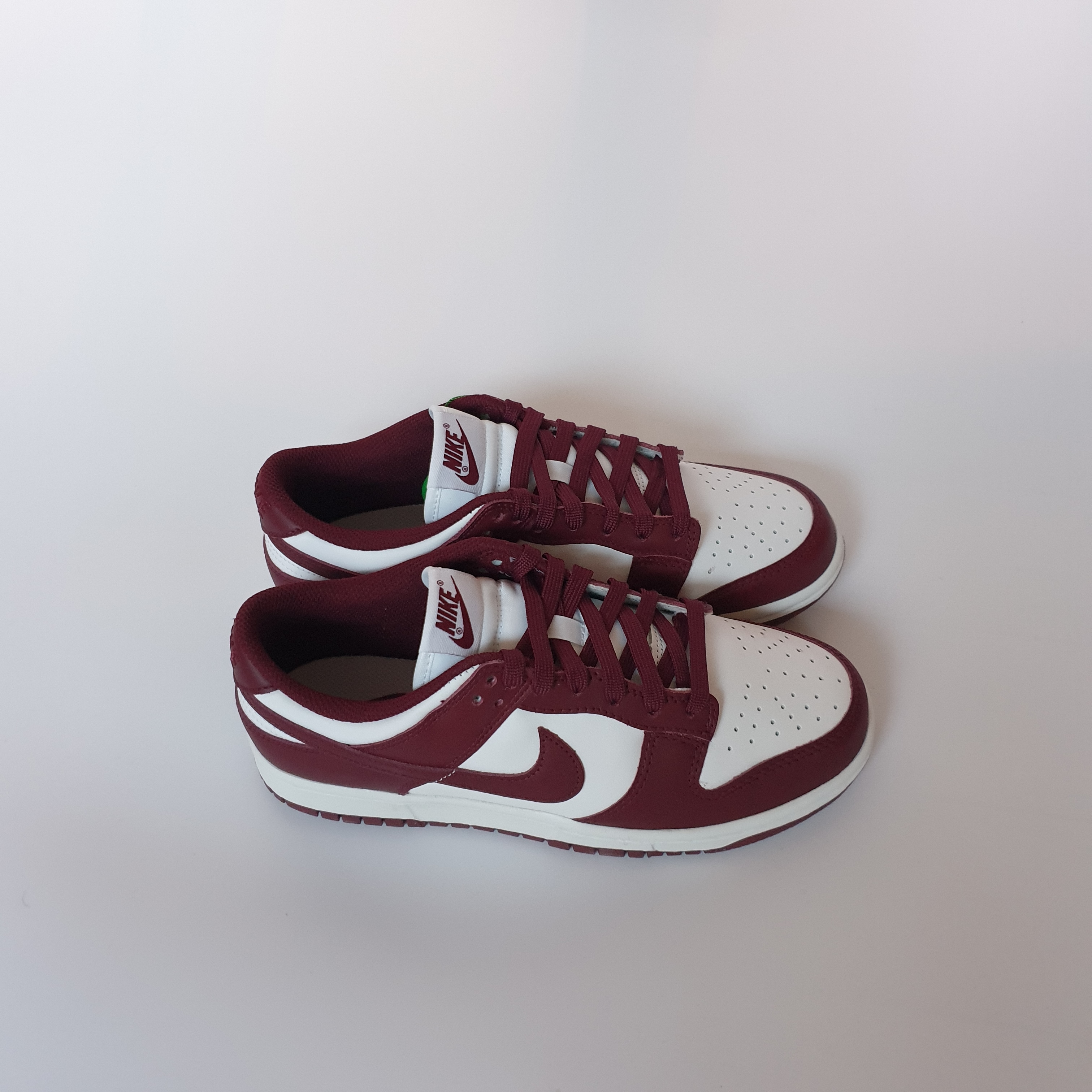 (W) Nike Dunk Low Bordeaux, (GS) Nike Dunk Low Black 착용 스타일 - 3