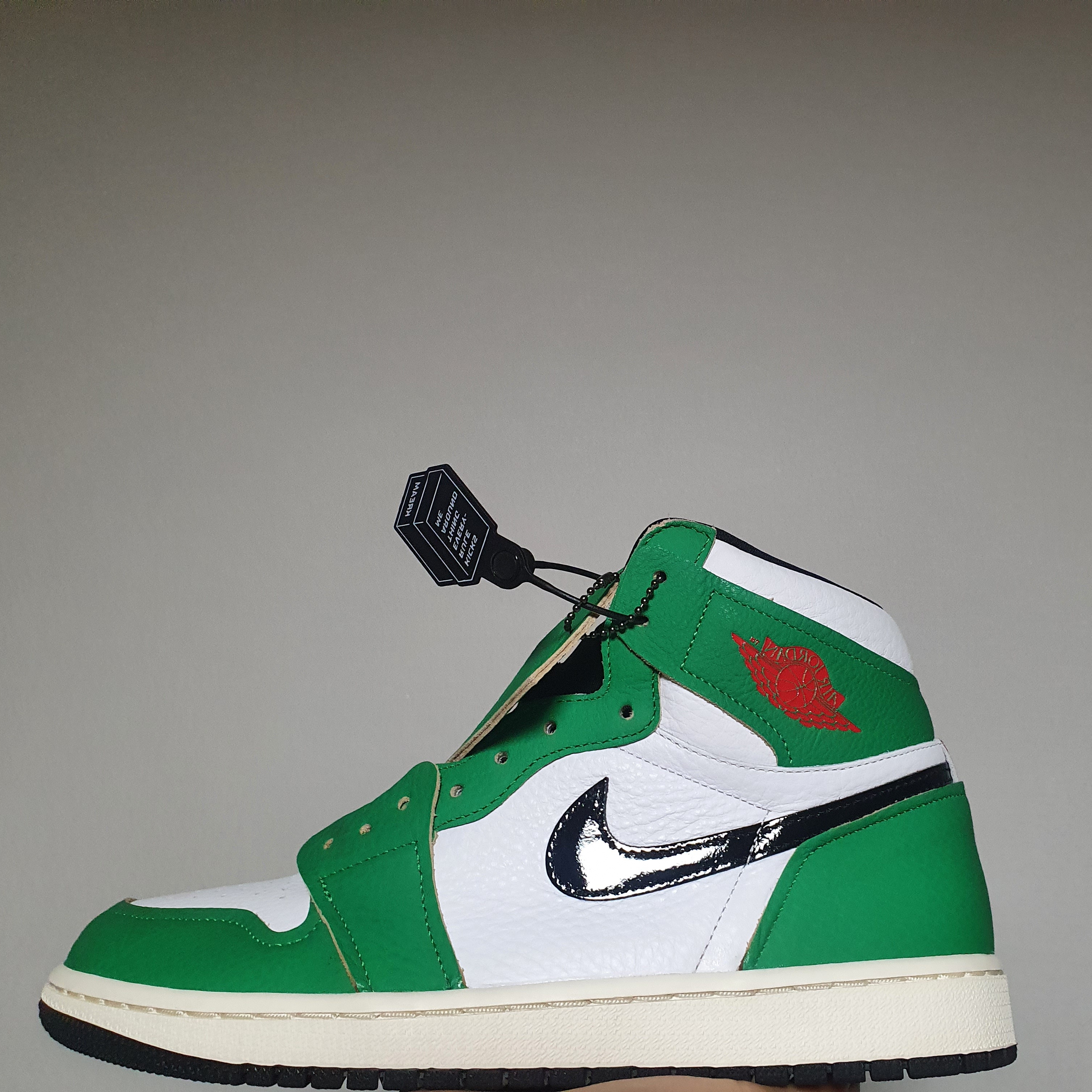(W) Jordan 1 Retro High OG Lucky Green 착용 스타일