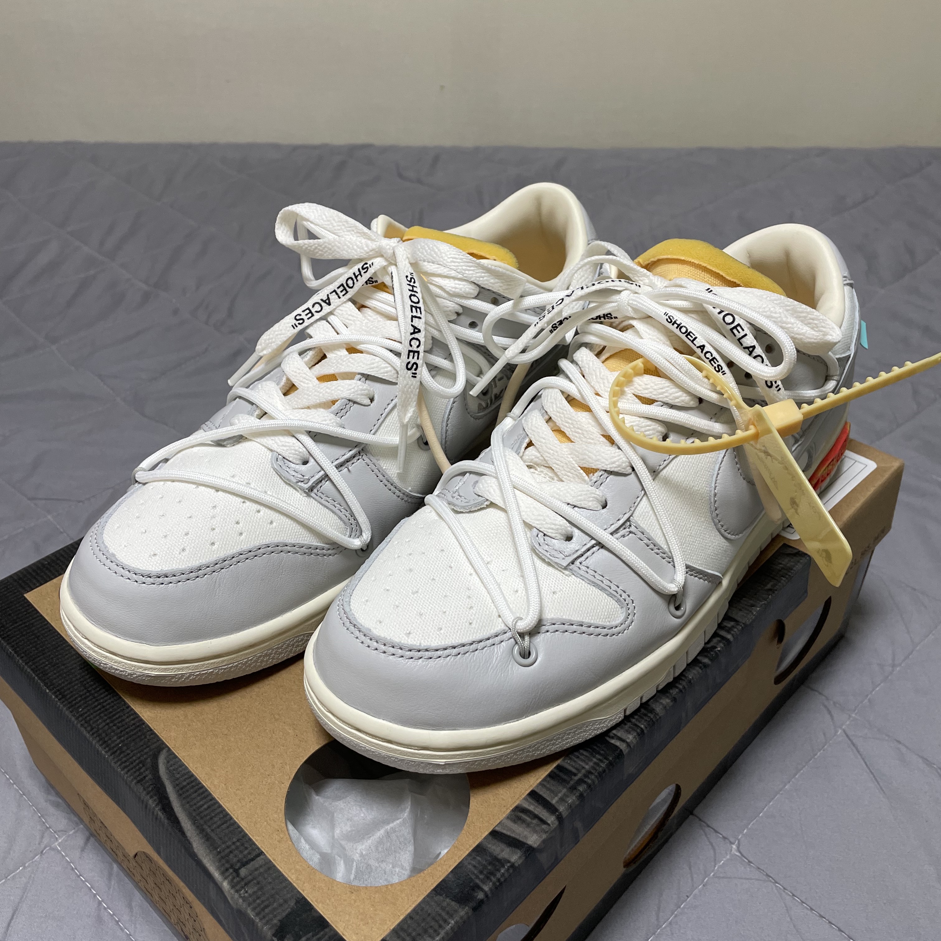 Nike x Off-White Dunk Low The 50 - Lot 46 착용 스타일 - 1