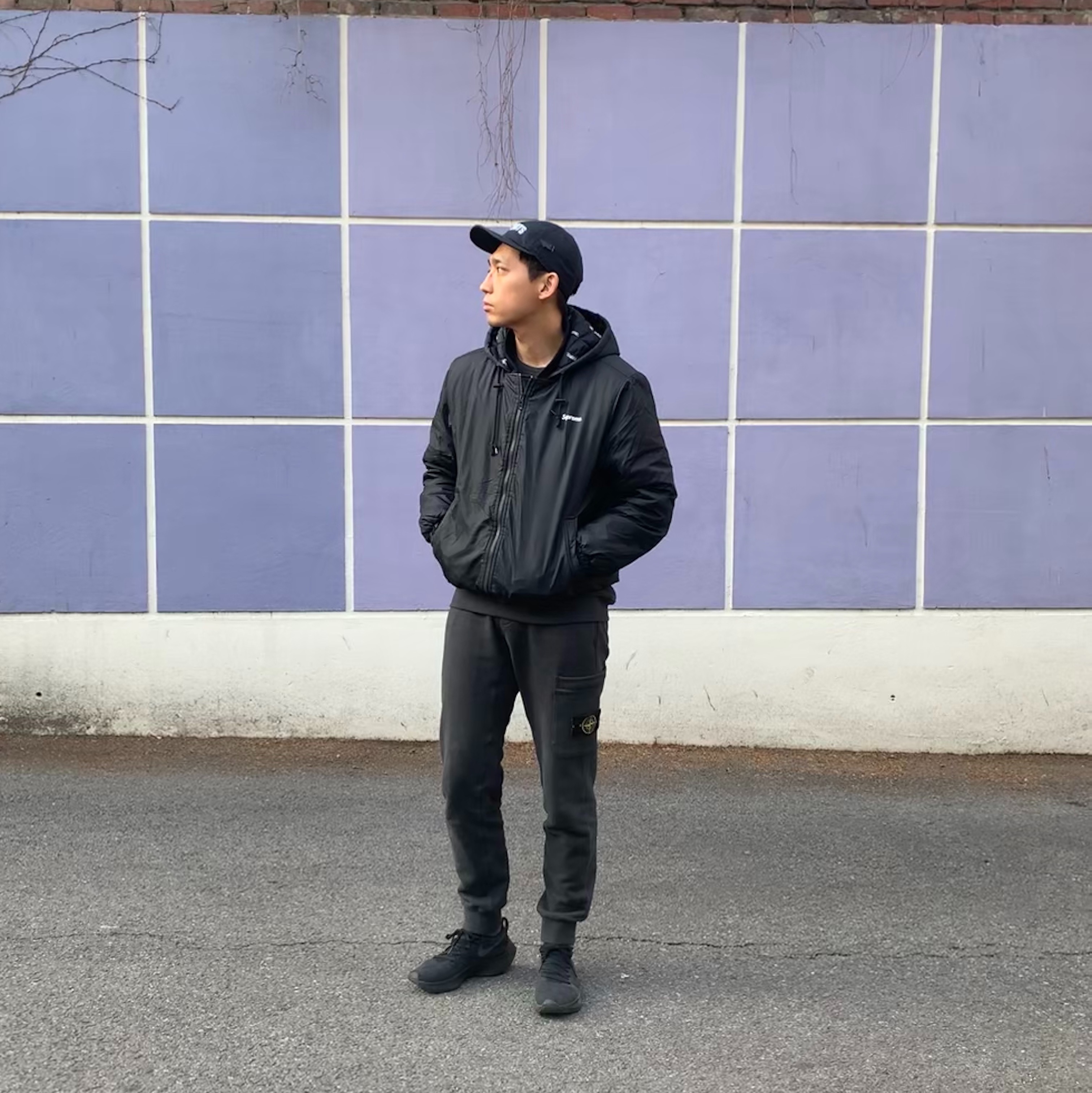 Nike Vapor Street Flyknit Black 착용 스타일
