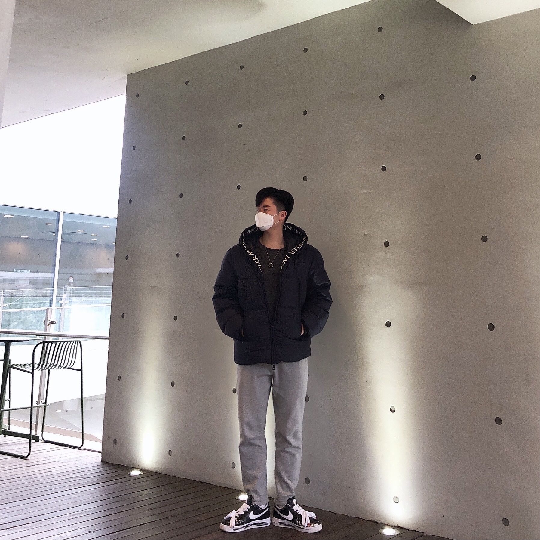 Nike x Peaceminusone Air Force 1 Low Para-Noise 착용 스타일