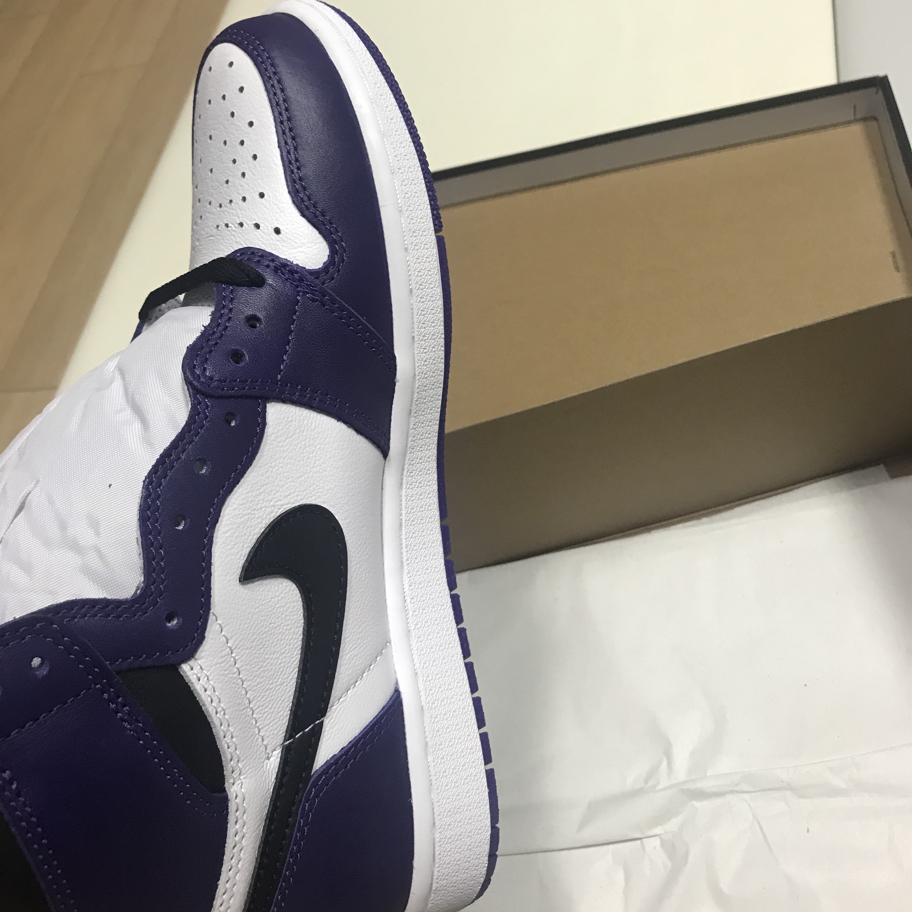 Jordan 1 Retro High OG Court Purple 2020 착용 스타일