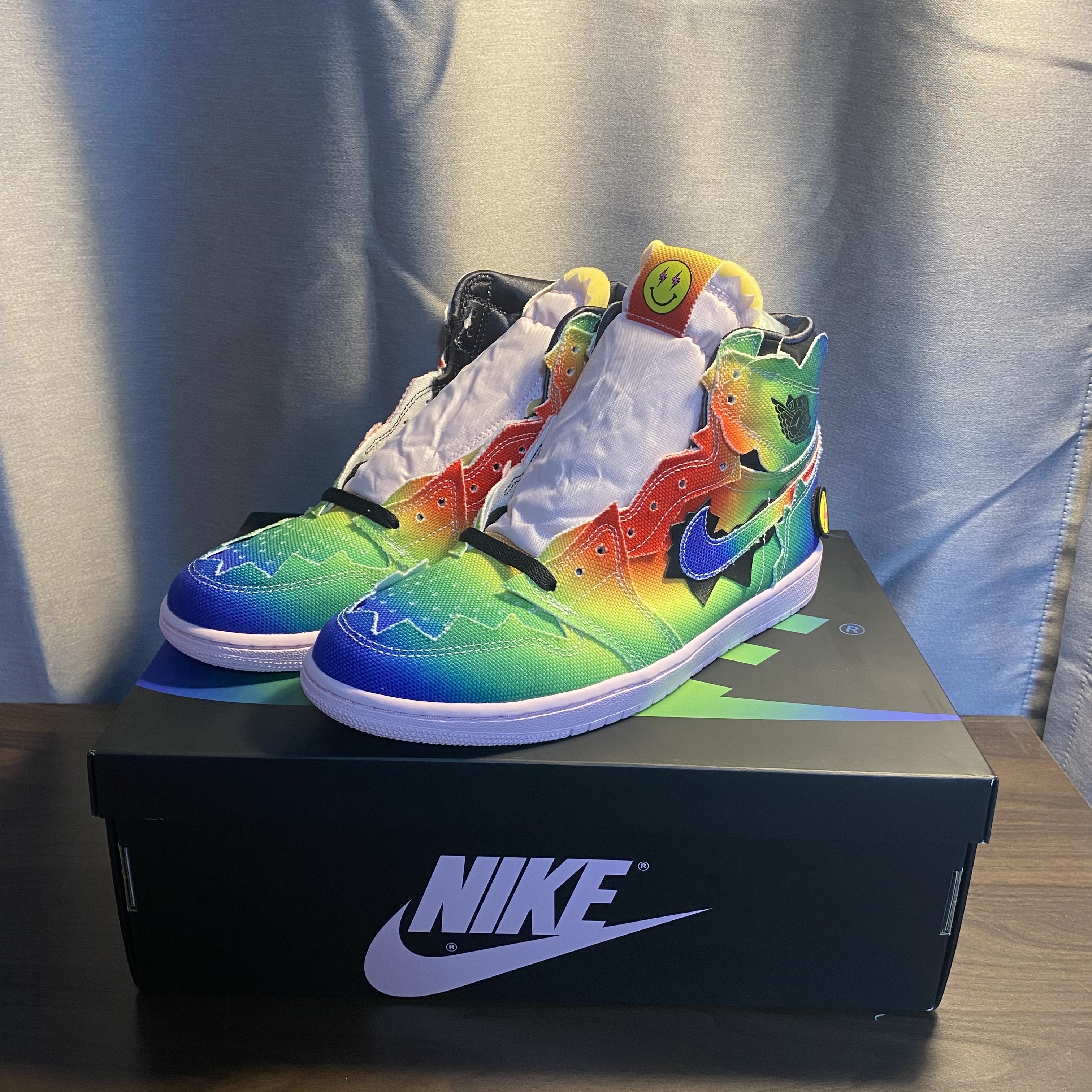 Jordan 1 x J Balvin Retro High OG 착용 스타일 - 1