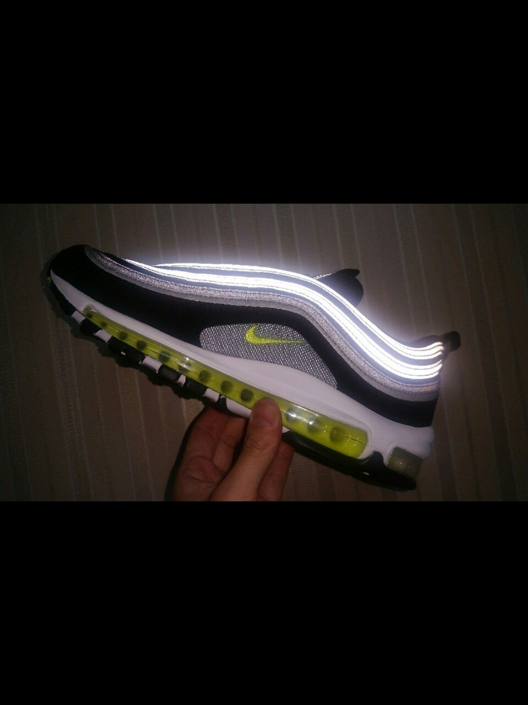 Nike Air Max 97 OG Black Volt Asia 착용 스타일 - 3