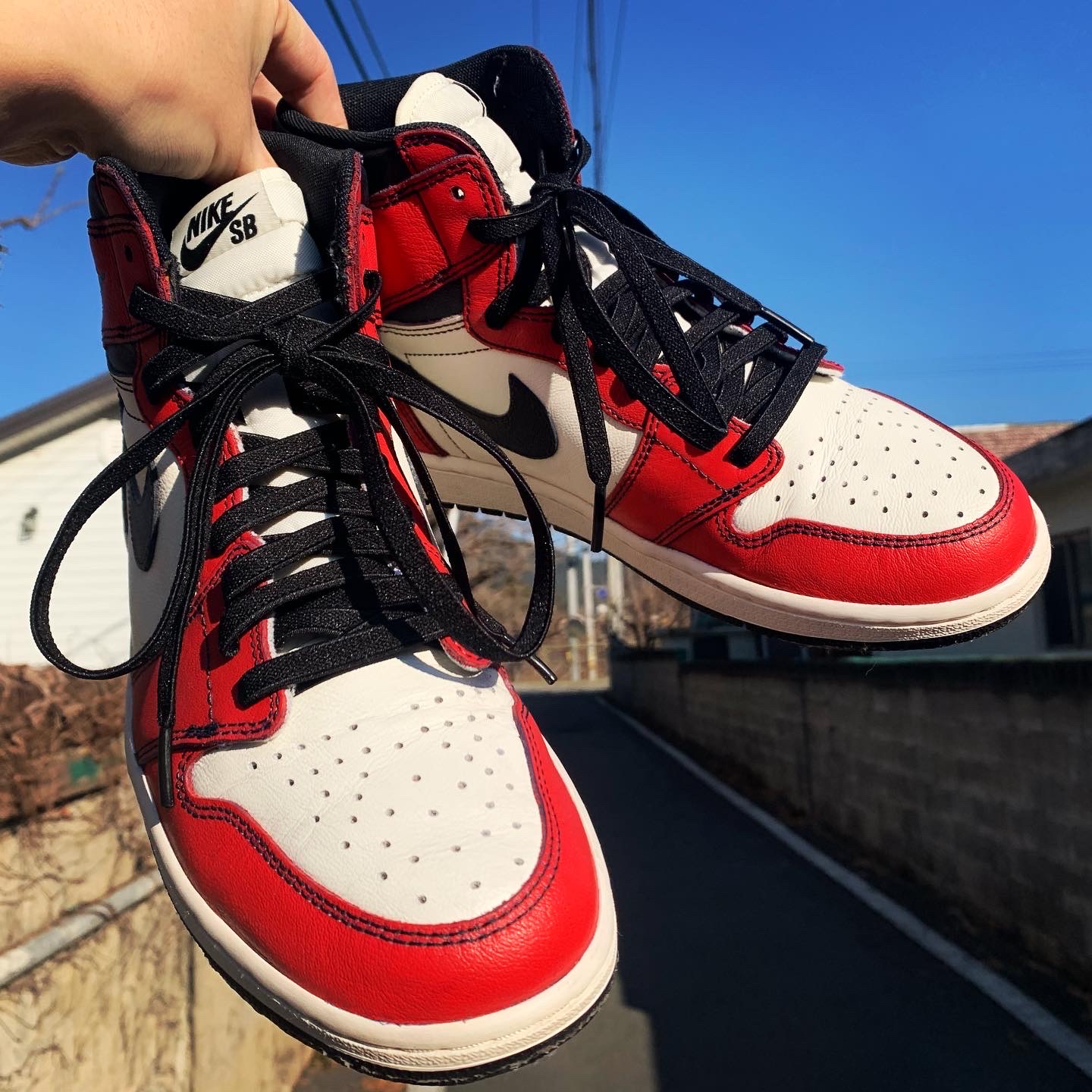 Jordan 1 Retro High OG Defiant SB LA to Chicago 착용 스타일 - 2