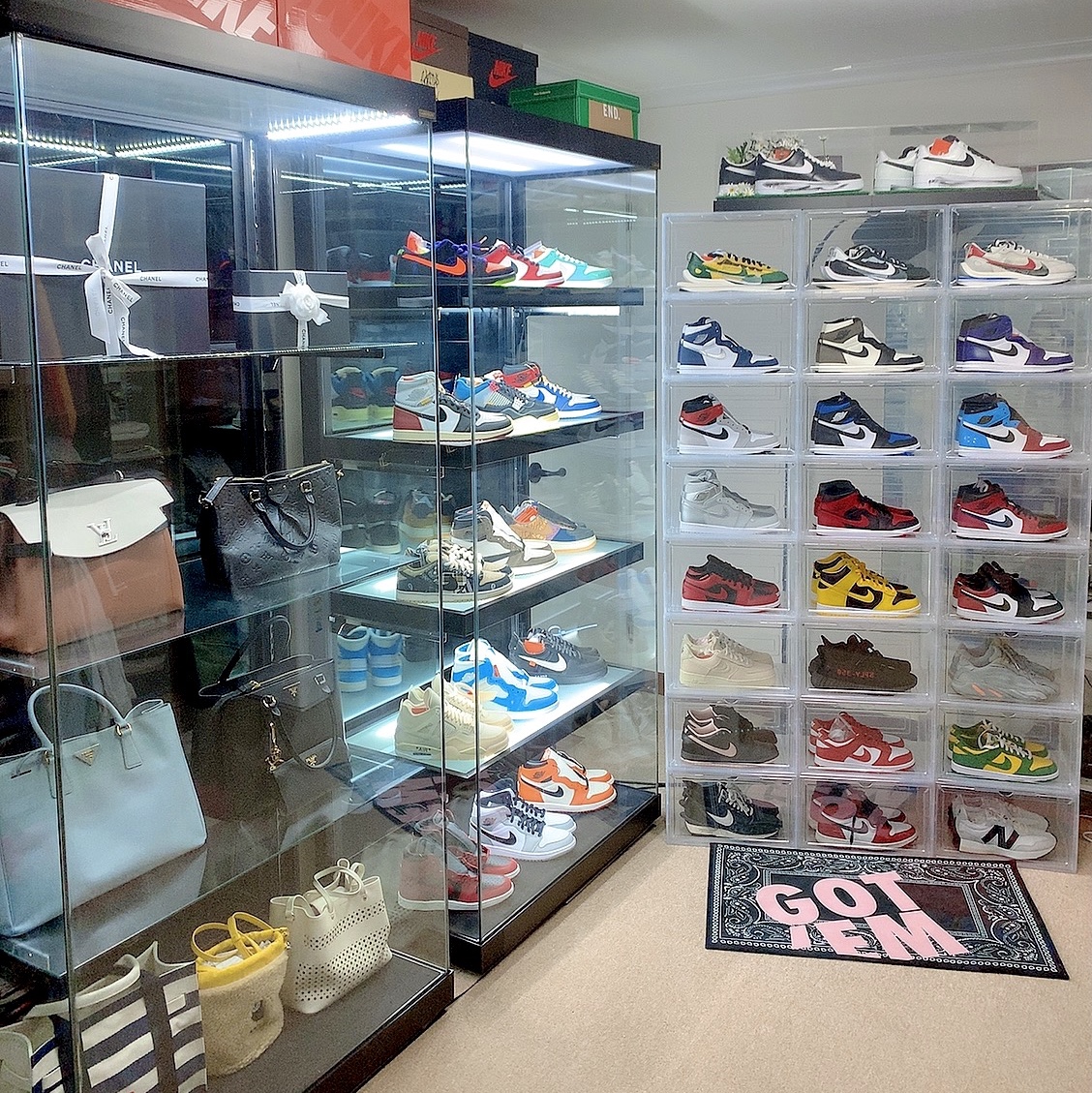 Nike x Sacai VaporWaffle Tour Yellow & Gorge Green Sail, Nike x Sacai VaporWaffle Black White 착용 스타일