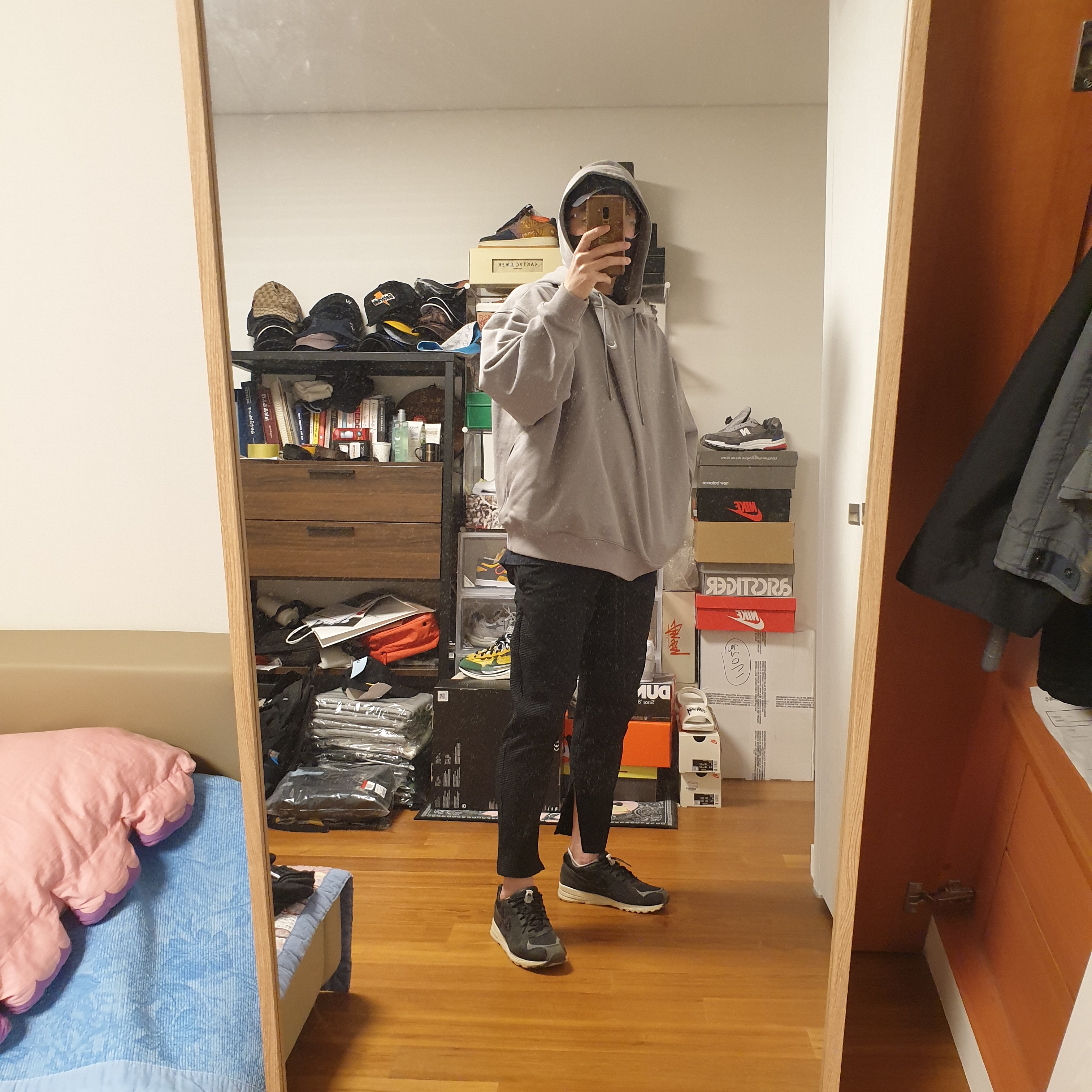 Nike x Fear of God Air Skylon 2 Black Sail 착용 스타일 - 2