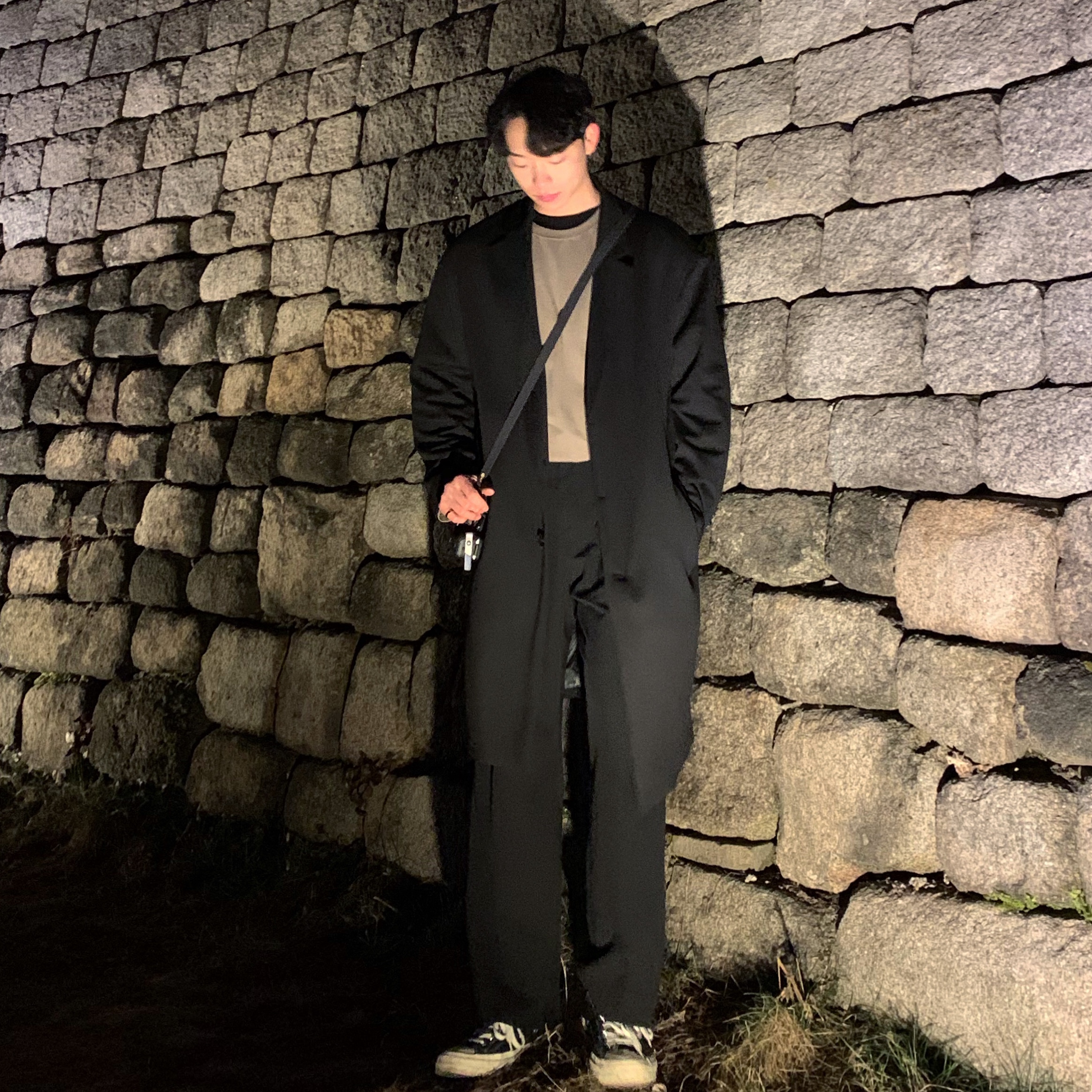 Converse Chuck 70 Hi Black 착용 스타일