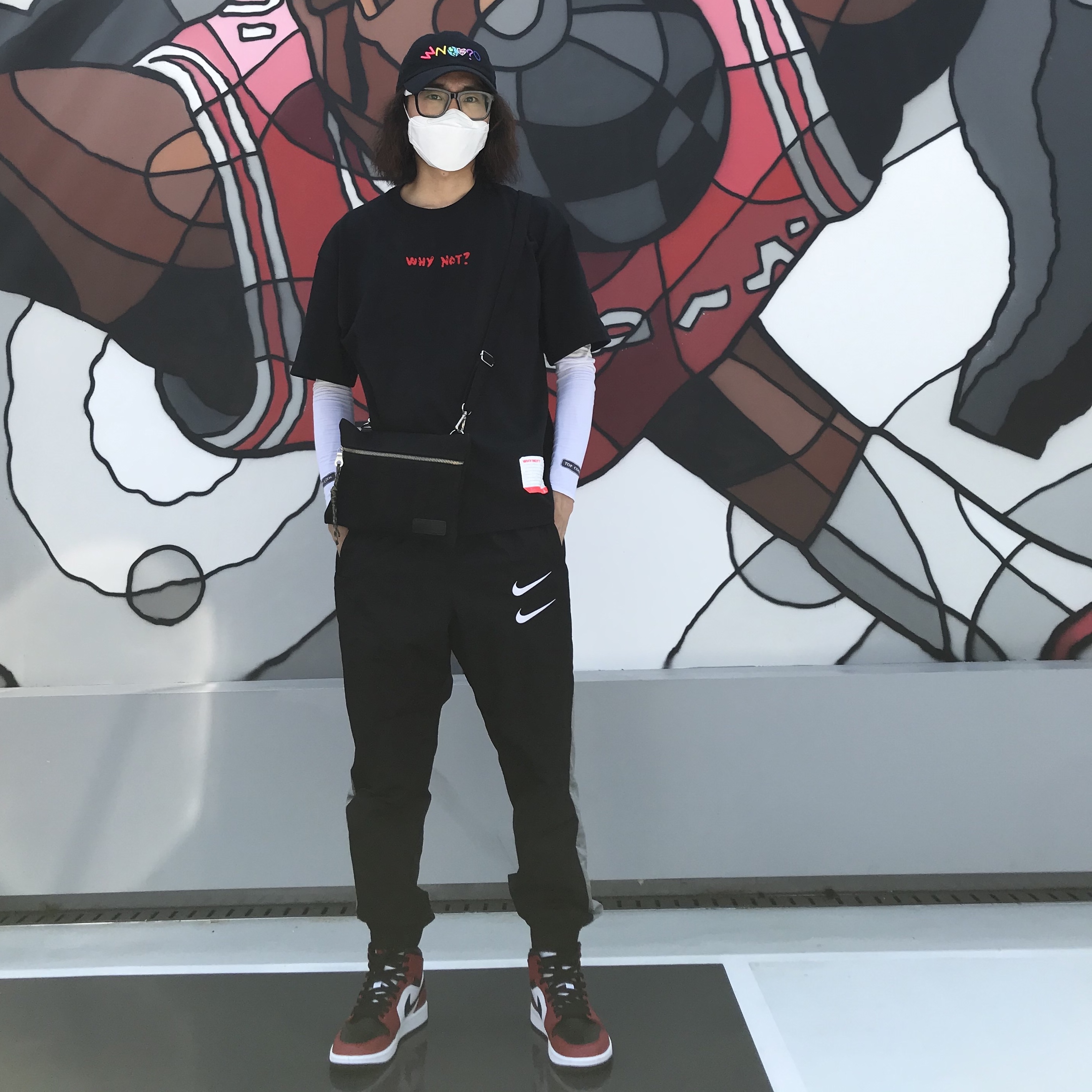 Jordan 1 Mid Chicago Black Toe 착용 스타일