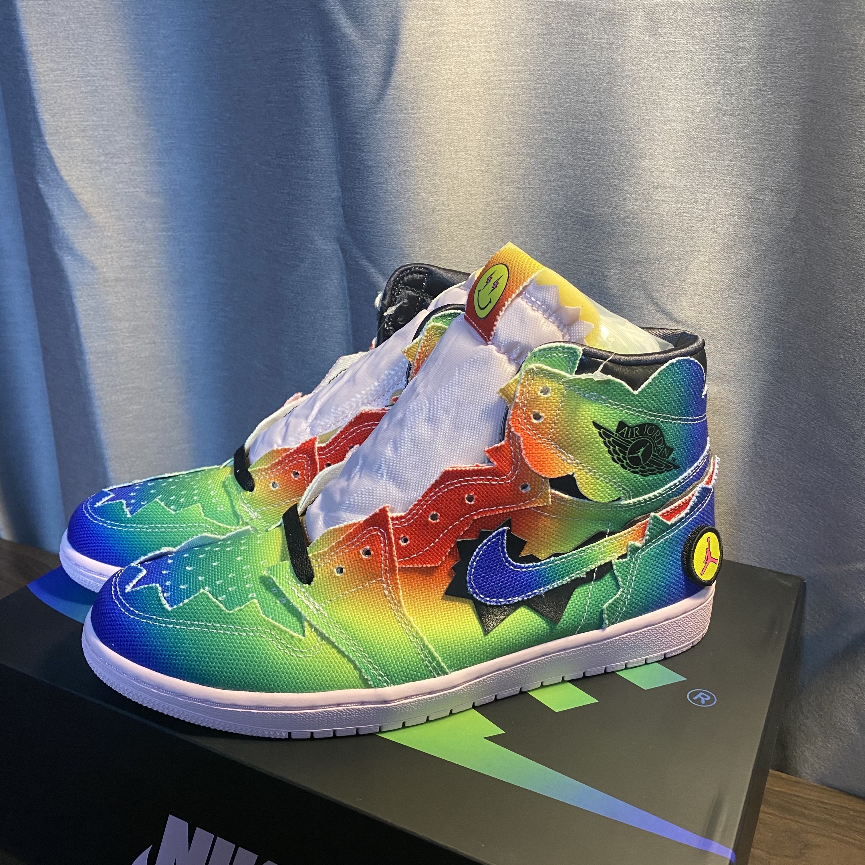 Jordan 1 x J Balvin Retro High OG 착용 스타일 - 2