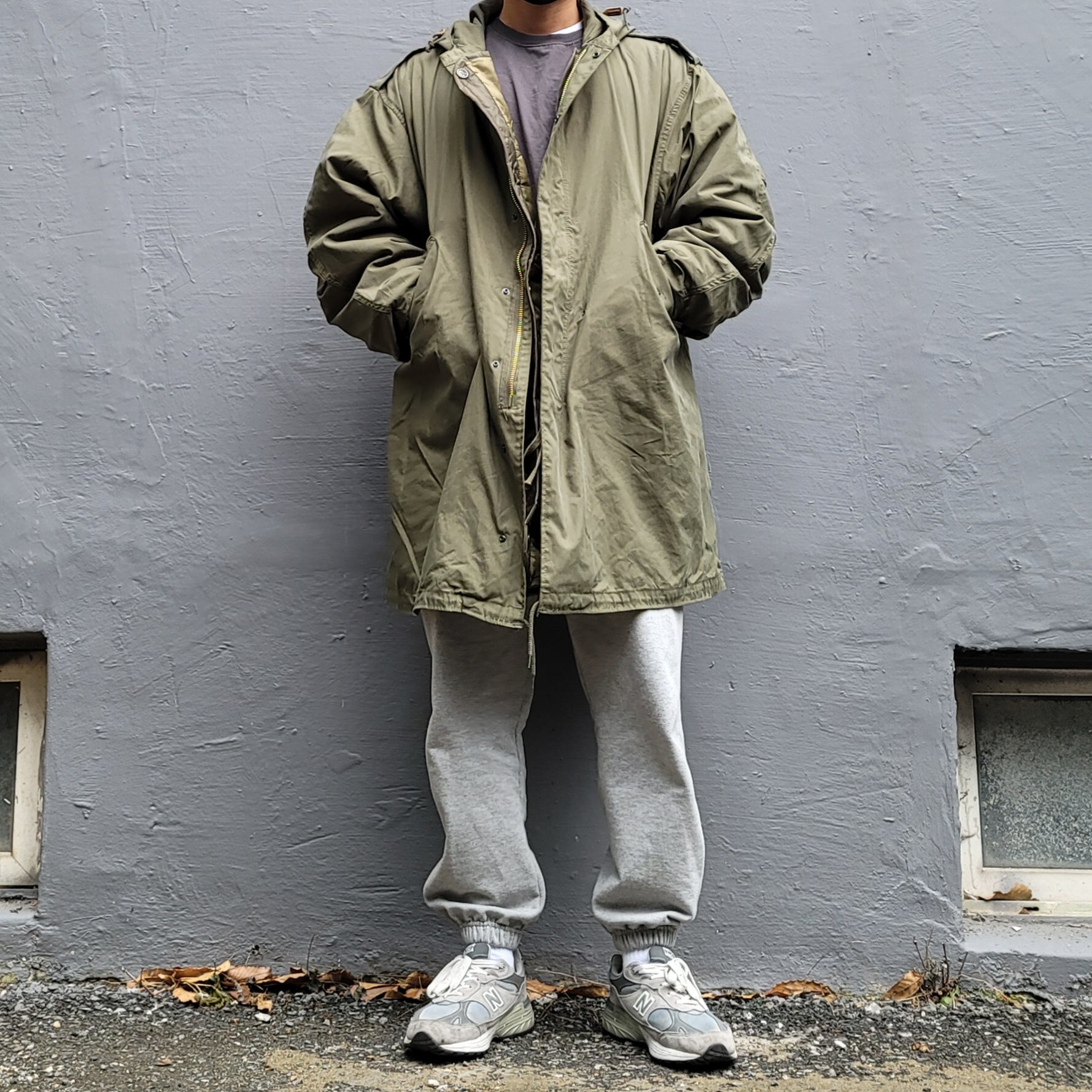 New Balance 993 Made in USA Grey - D Standard, (W) New Balance 993 Made in USA Grey - B Standard 착용 스타일 - 1