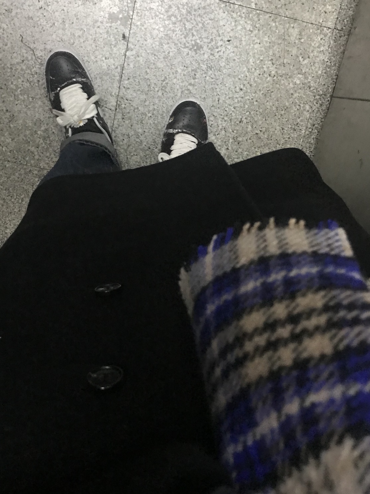 Nike x Peaceminusone Air Force 1 Low Para-Noise 착용 스타일