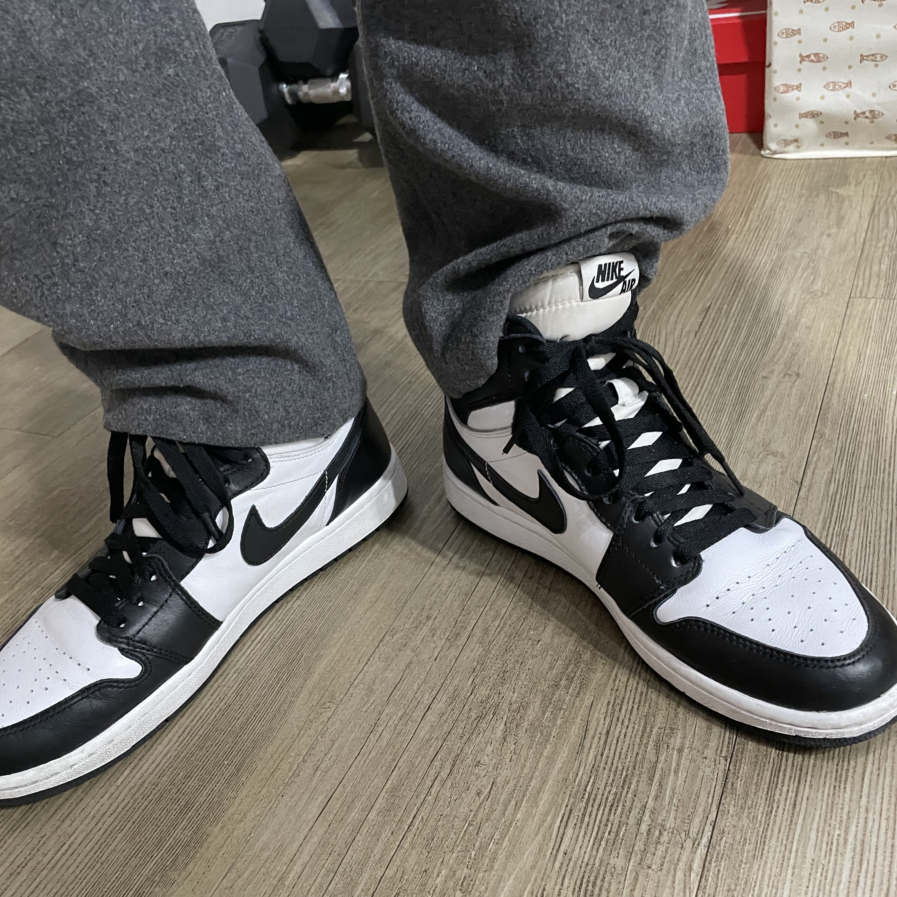 Jordan 1 Retro High OG Black White 2014 착용 스타일