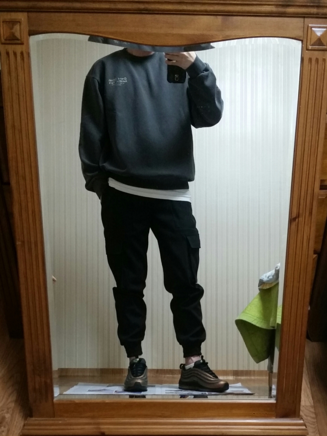 Nike x Skepta Air Max 97 Ultra 17 Skepta, Adidas Yeezy Boost 700 V2 Static 2018 착용 스타일 - 1