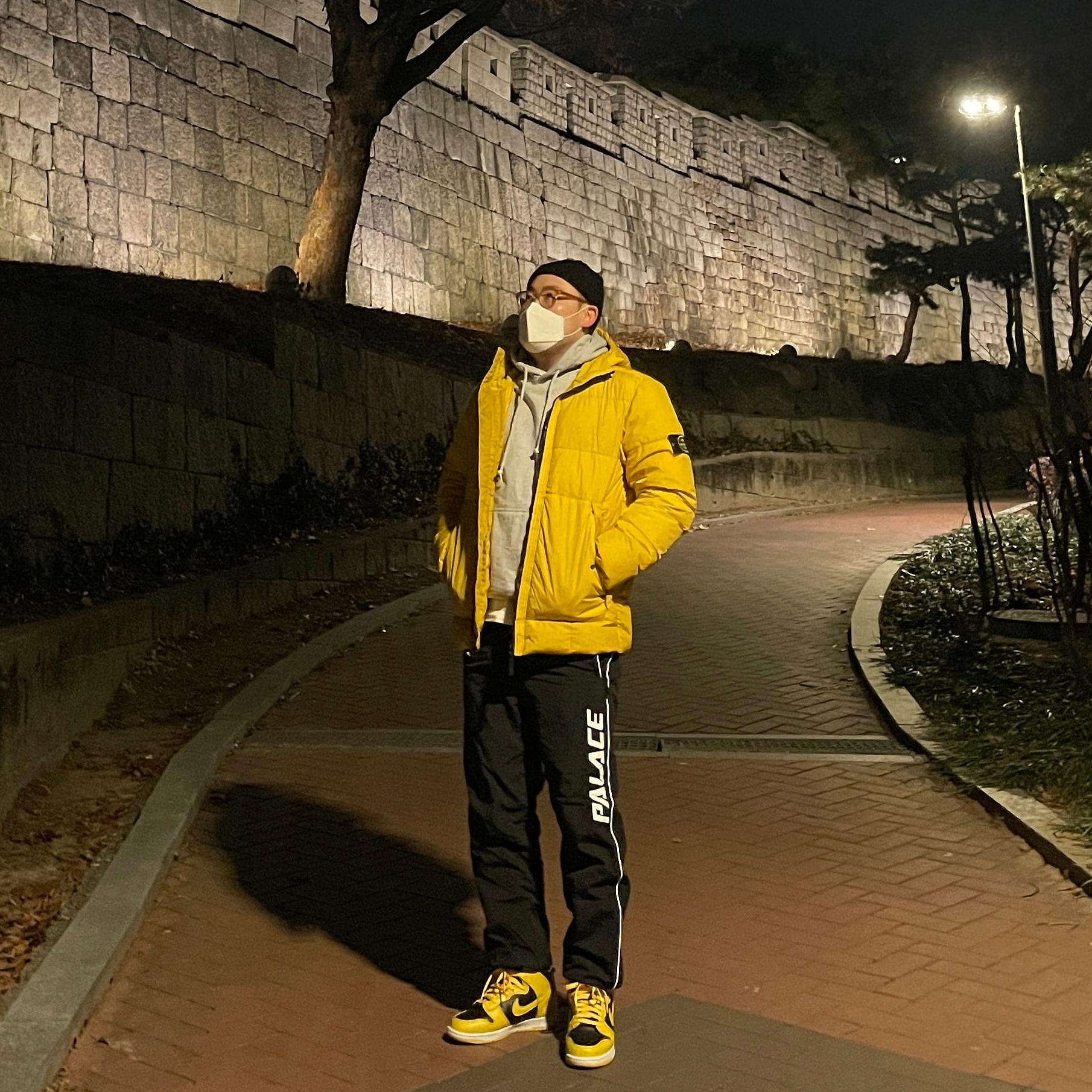 Nike Dunk High SP Varsity Maize 착용 스타일