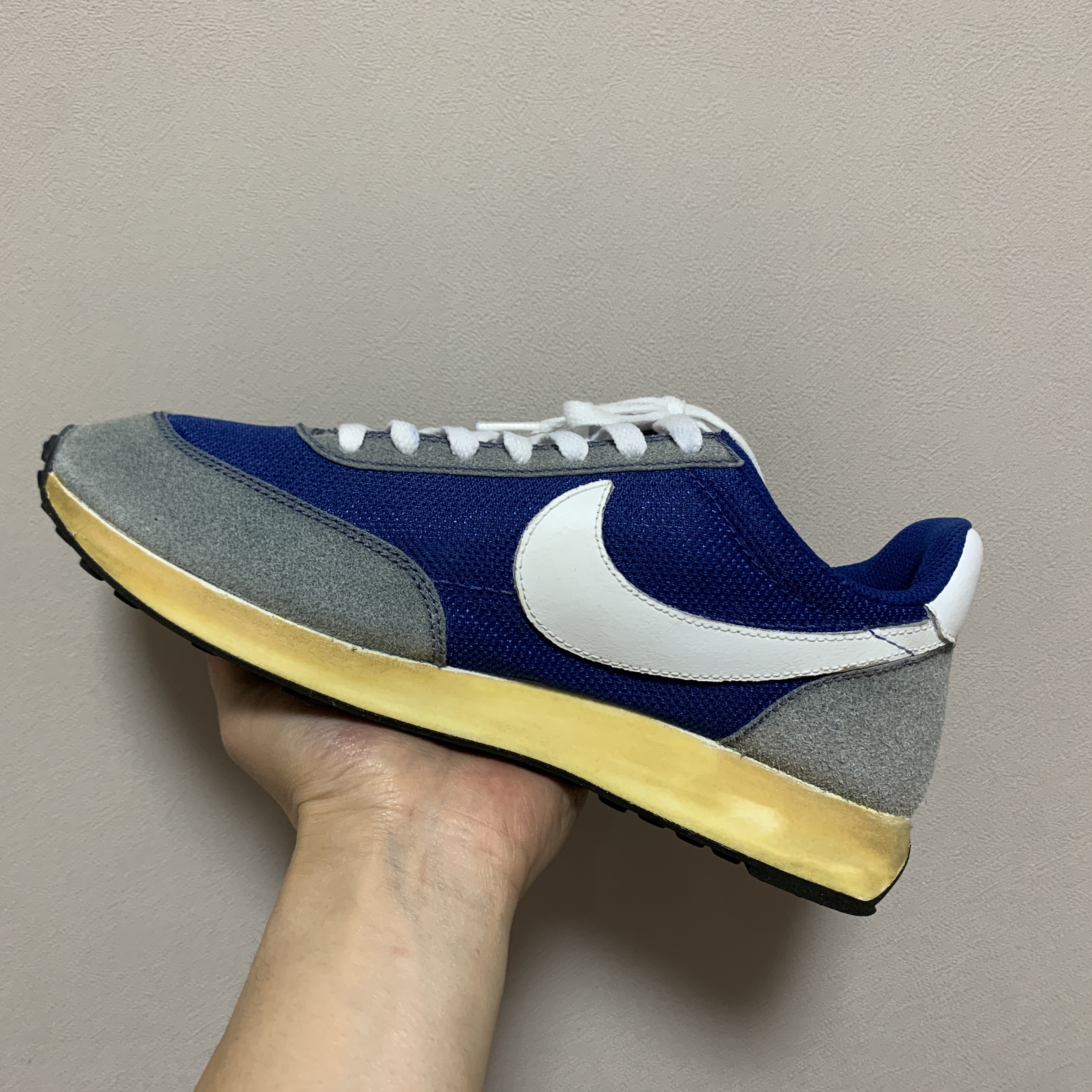 Nike Air Tailwind 79 Indigo Force 착용 스타일