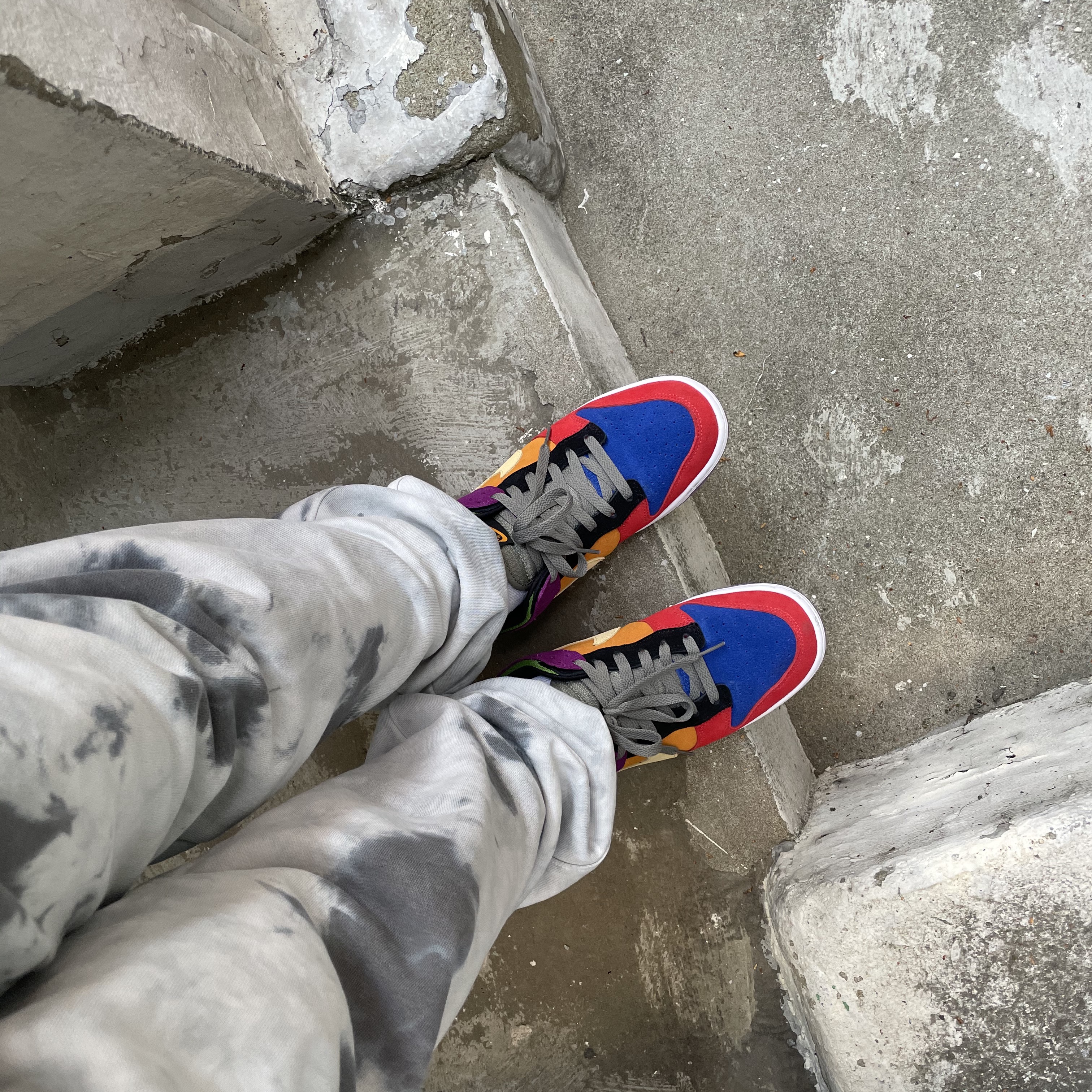 Nike Dunk Low SP Retro Viotech 2019 착용 스타일