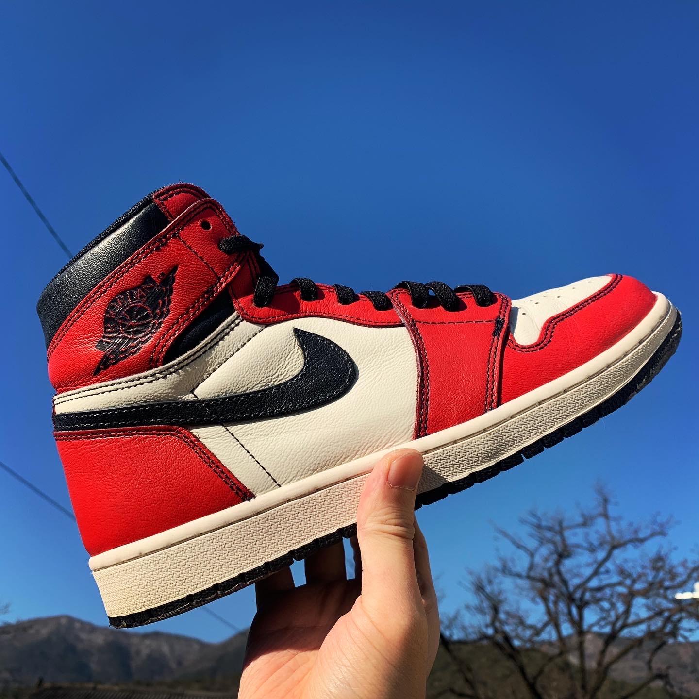 Jordan 1 Retro High OG Defiant SB LA to Chicago 착용 스타일 - 1