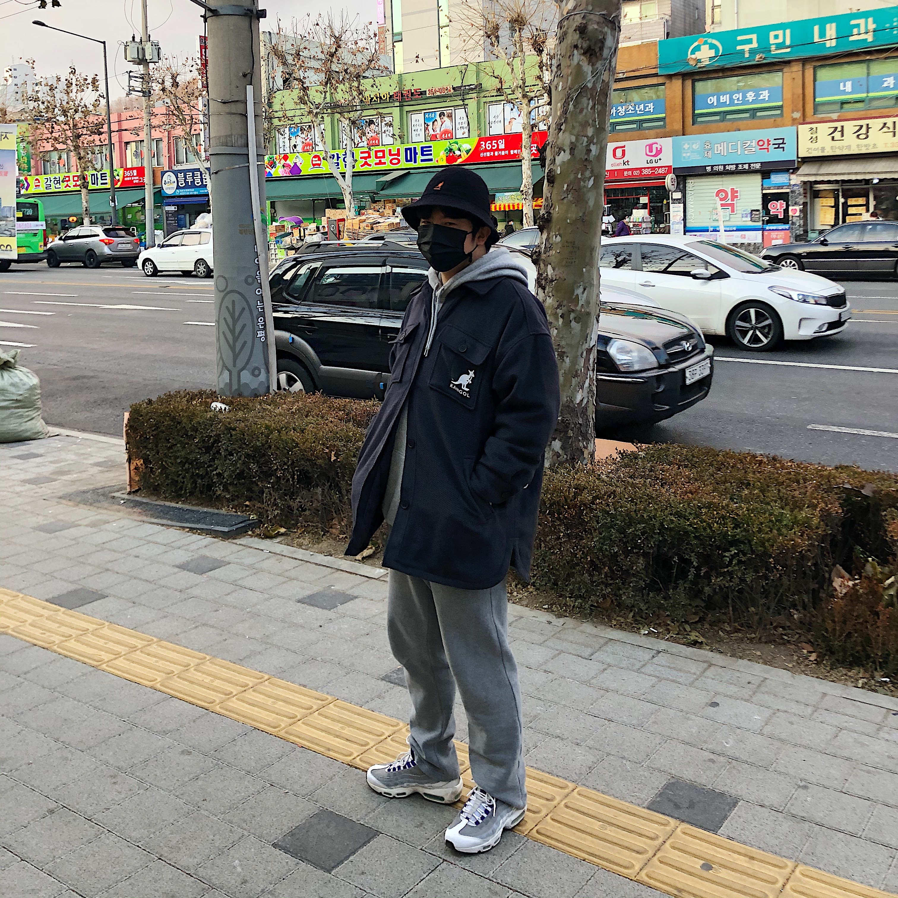 (W) Nike Air Max 95 Grape 2018 착용 스타일