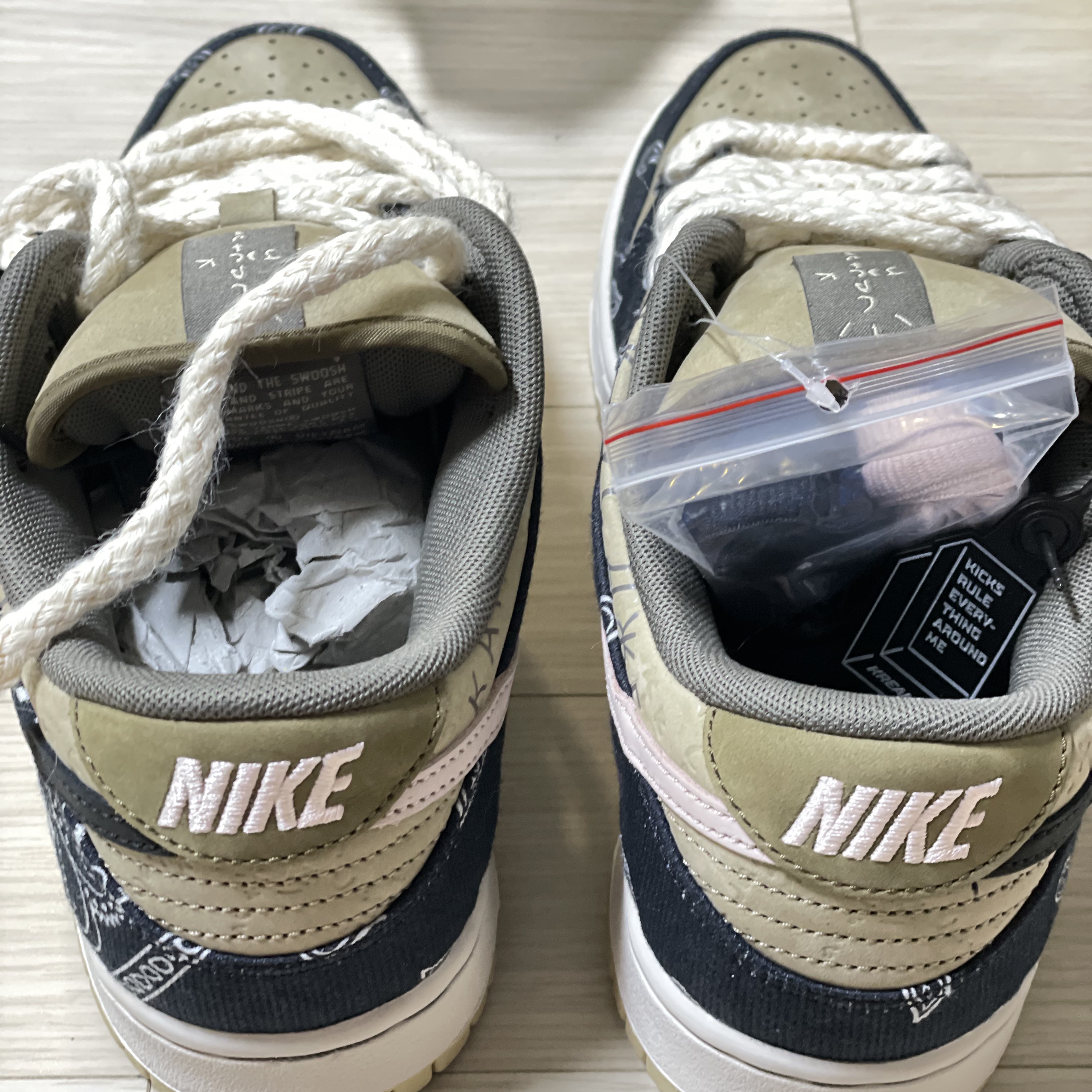 Nike x Travis Scott SB Dunk Low 착용 스타일 - 3