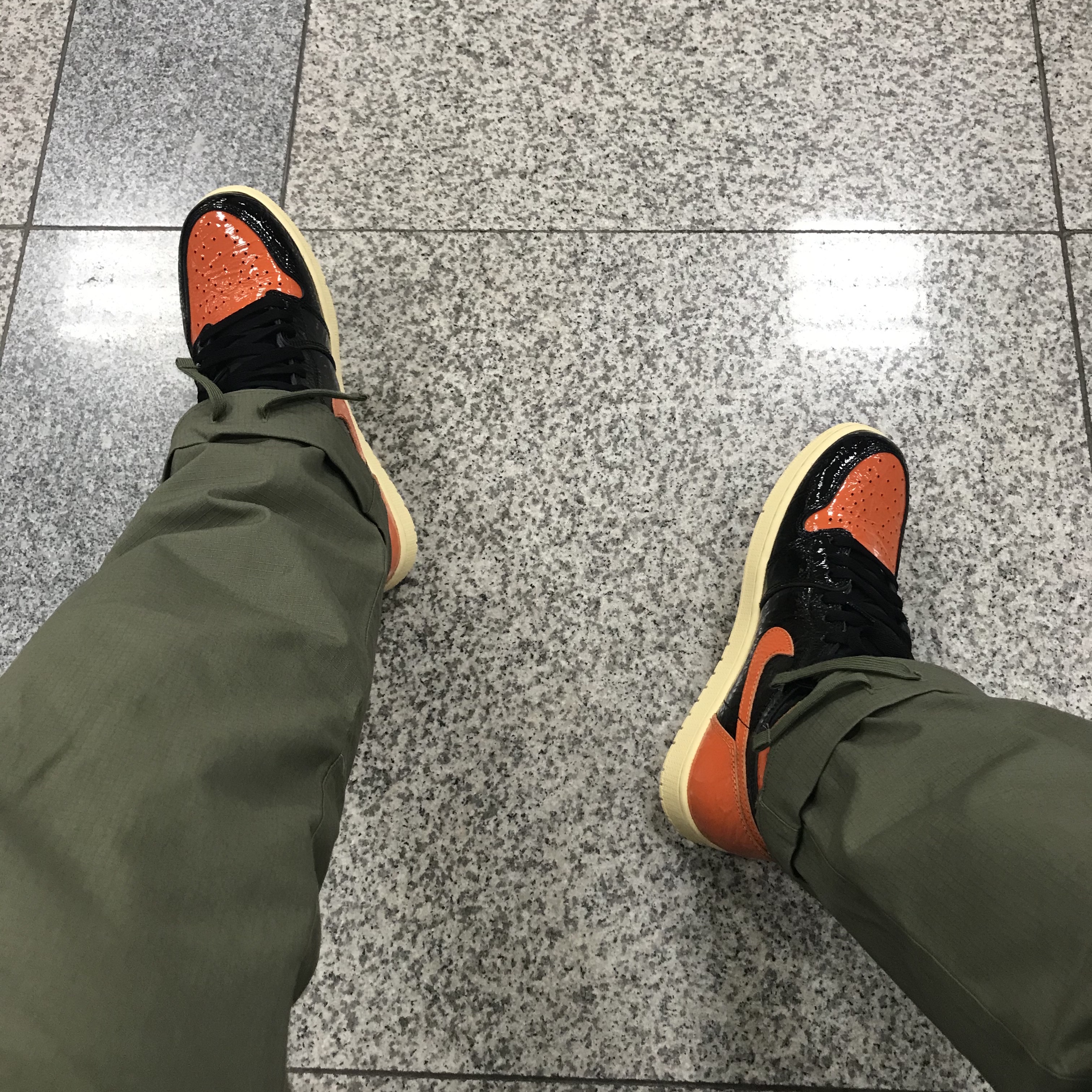 Jordan 1 Retro High Shattered Backboard 3.0 착용 스타일