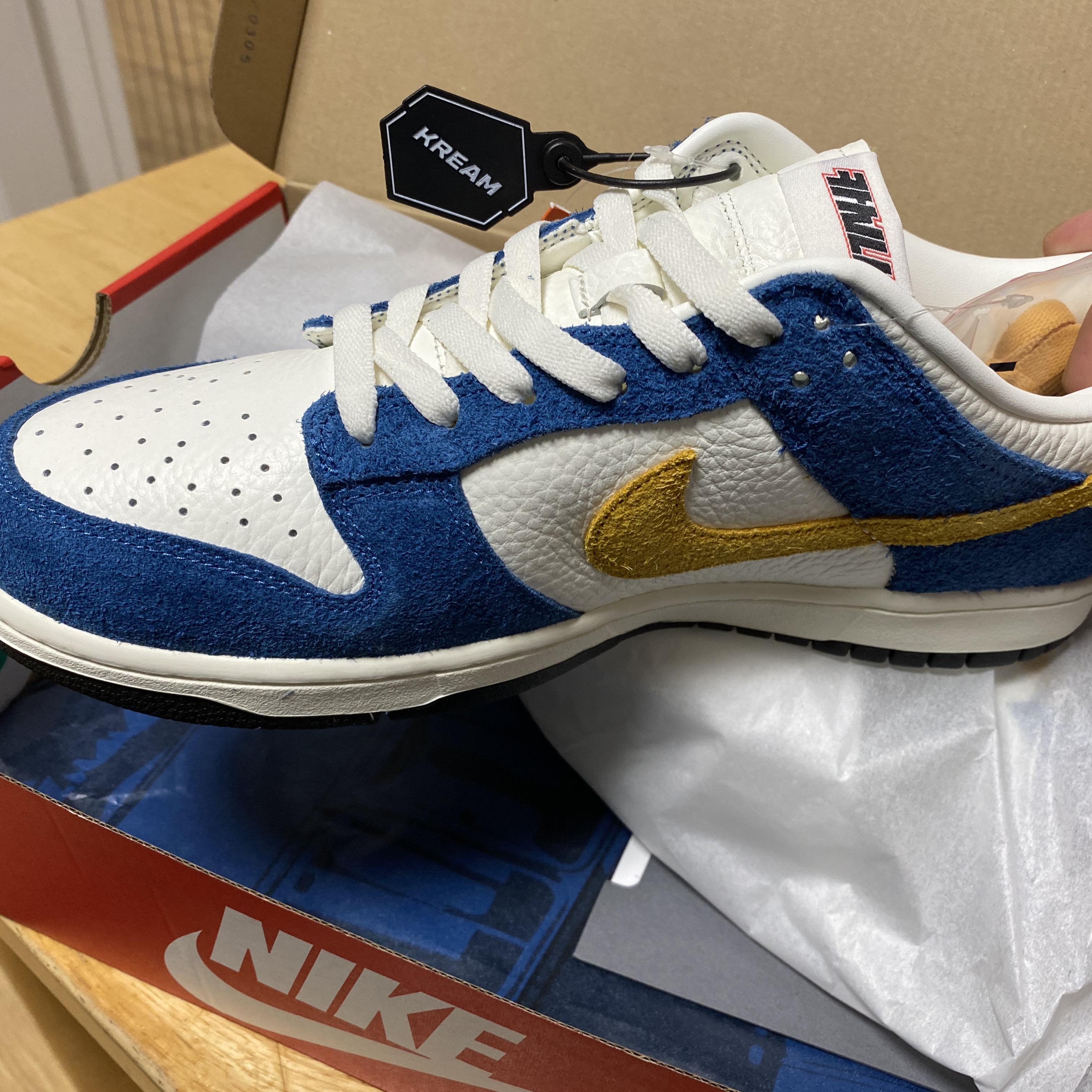 Nike x Kasina Dunk Low 80's Bus 착용 스타일