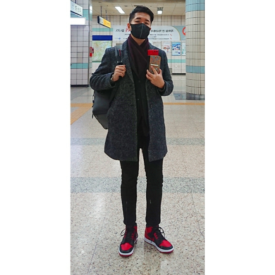 Jordan 1 Mid Bred Banned 2020 착용 스타일