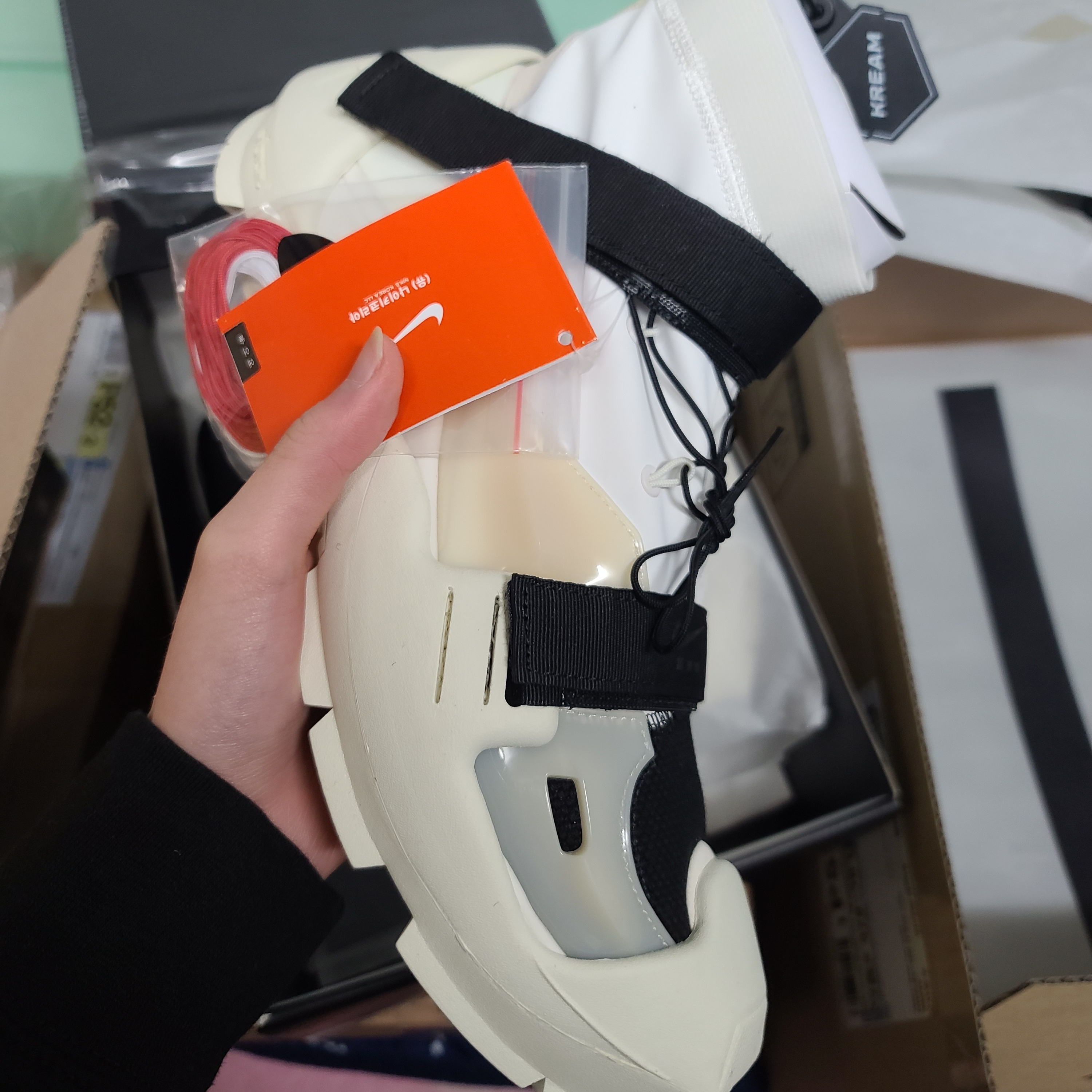 Nike x Matthew M Williams Free TR 3 SP Sail Black 착용 스타일