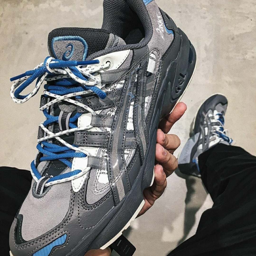 Asics Gel-Kayano 5 Chemist Creations Grey Blue 착용 스타일