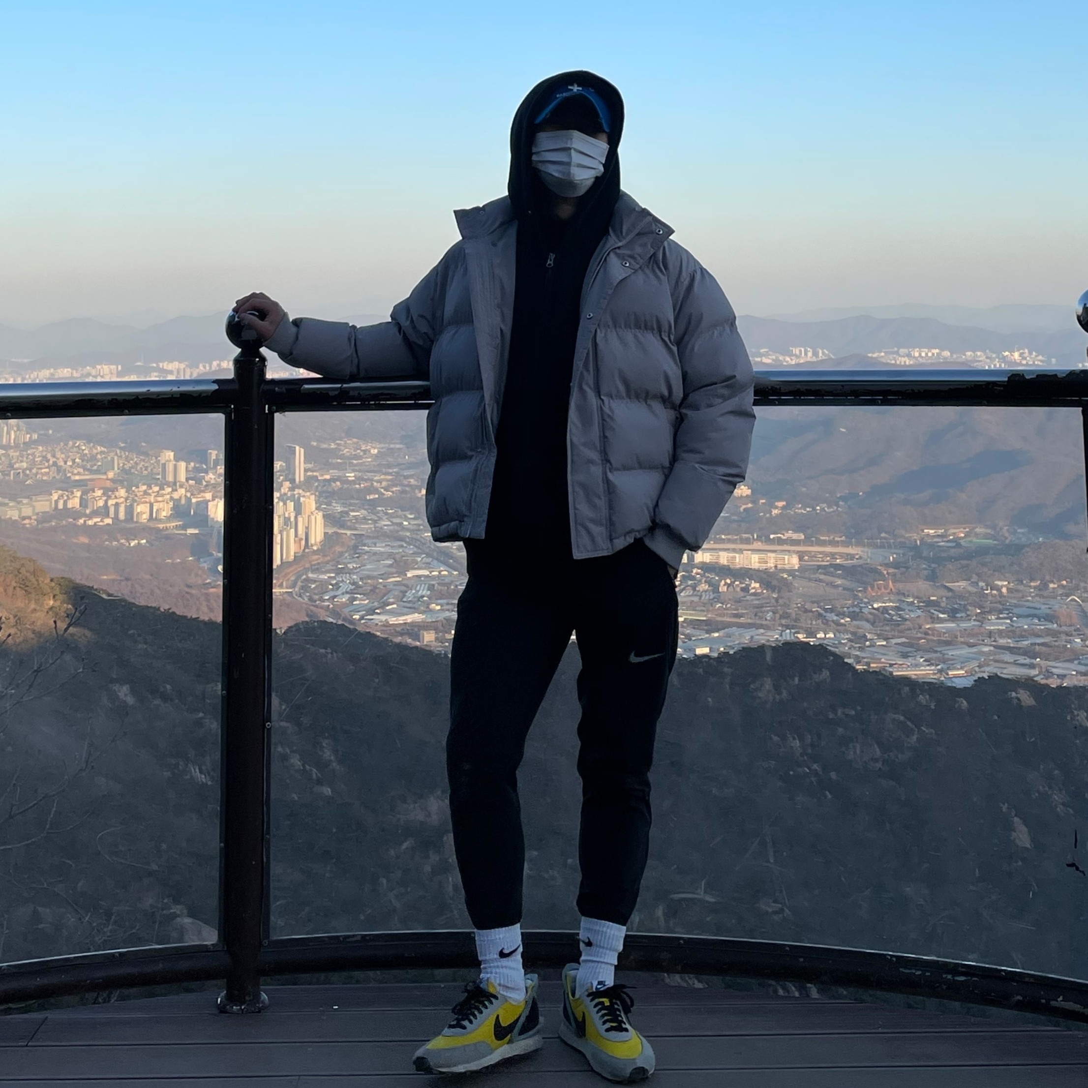 Nike x Undercover Daybreak Bright Citron 착용 스타일