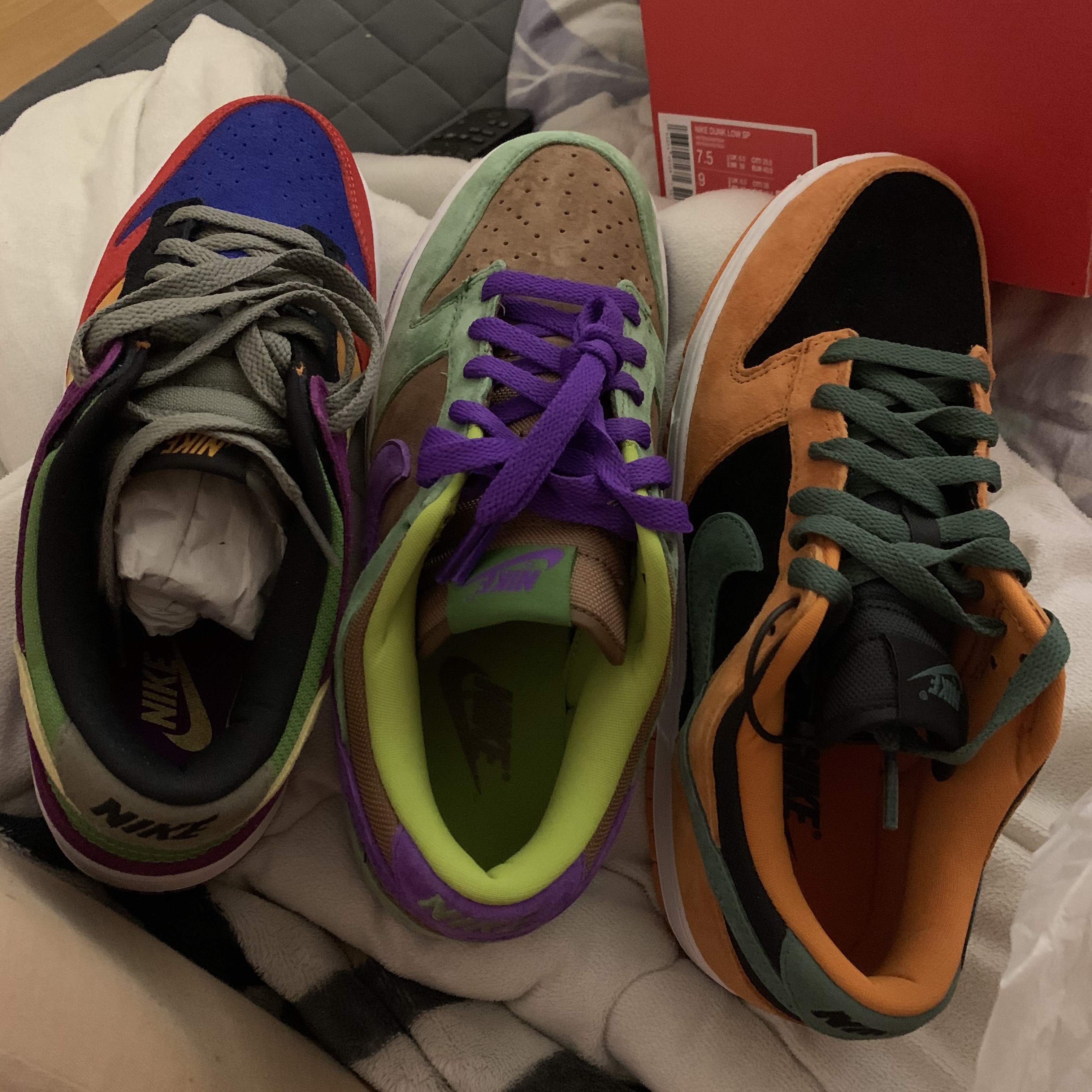 Nike Dunk Low SP Retro Viotech 2019 착용 스타일