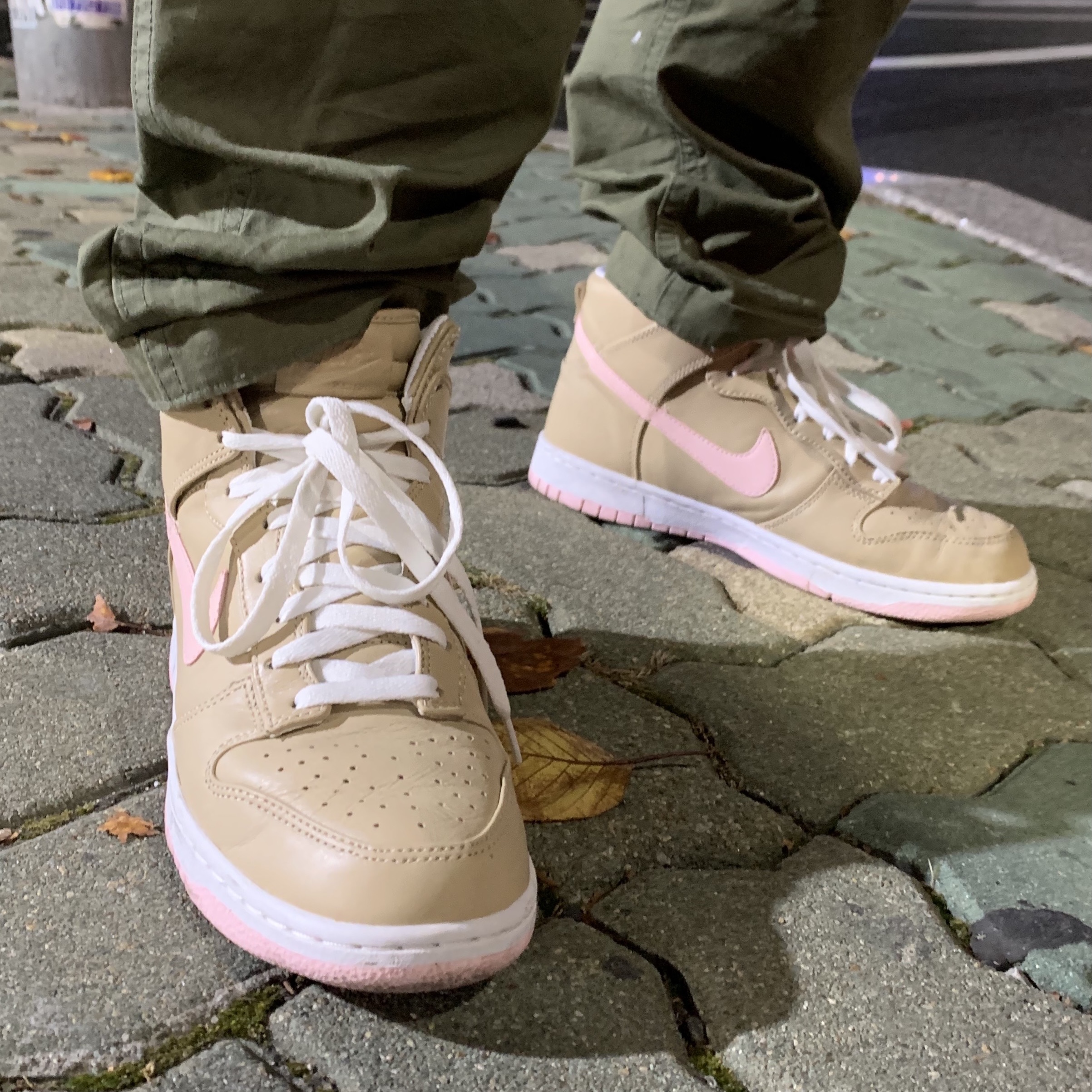 Nike Dunk Premium High SP Linen 착용 스타일