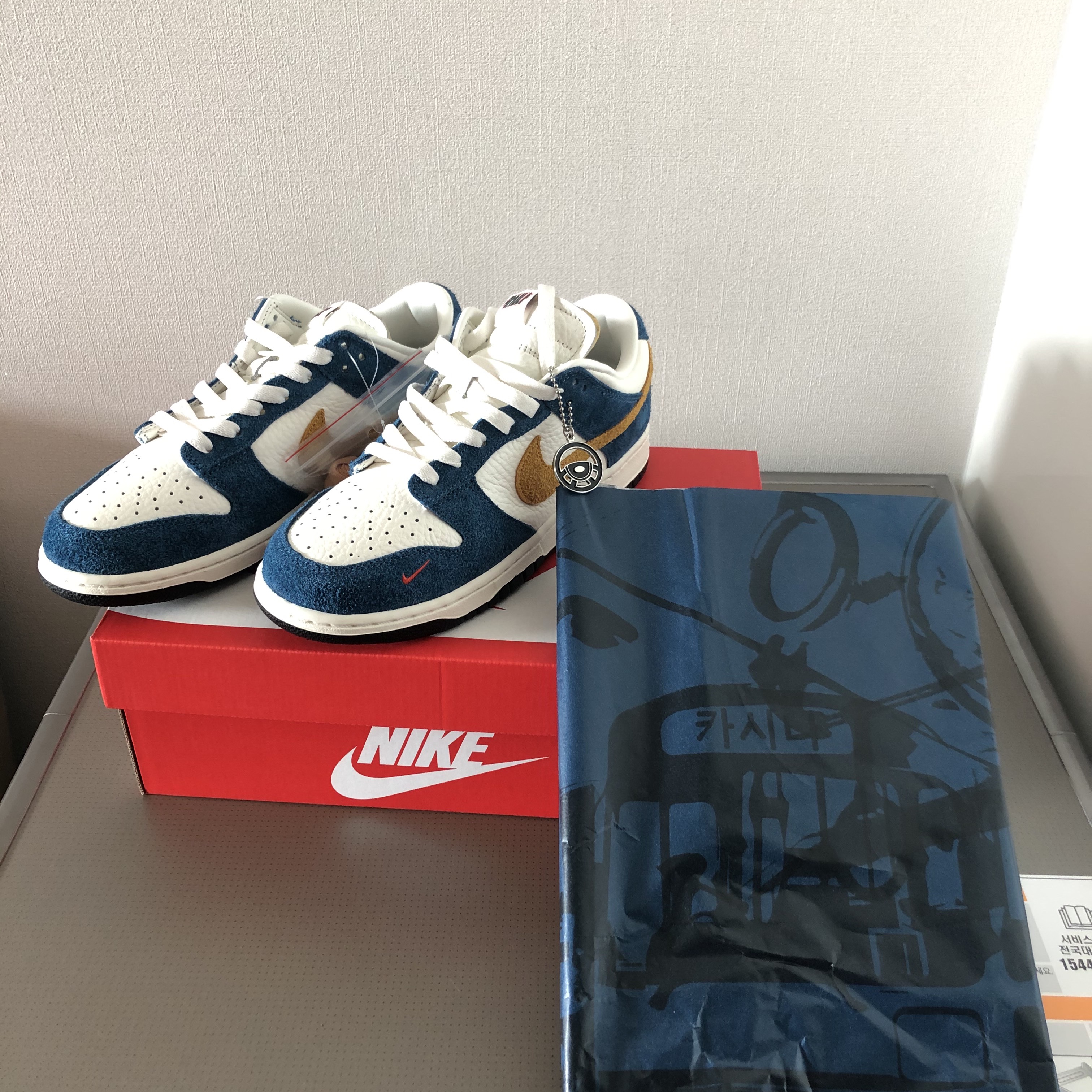 Nike x Kasina Dunk Low 80's Bus 착용 스타일