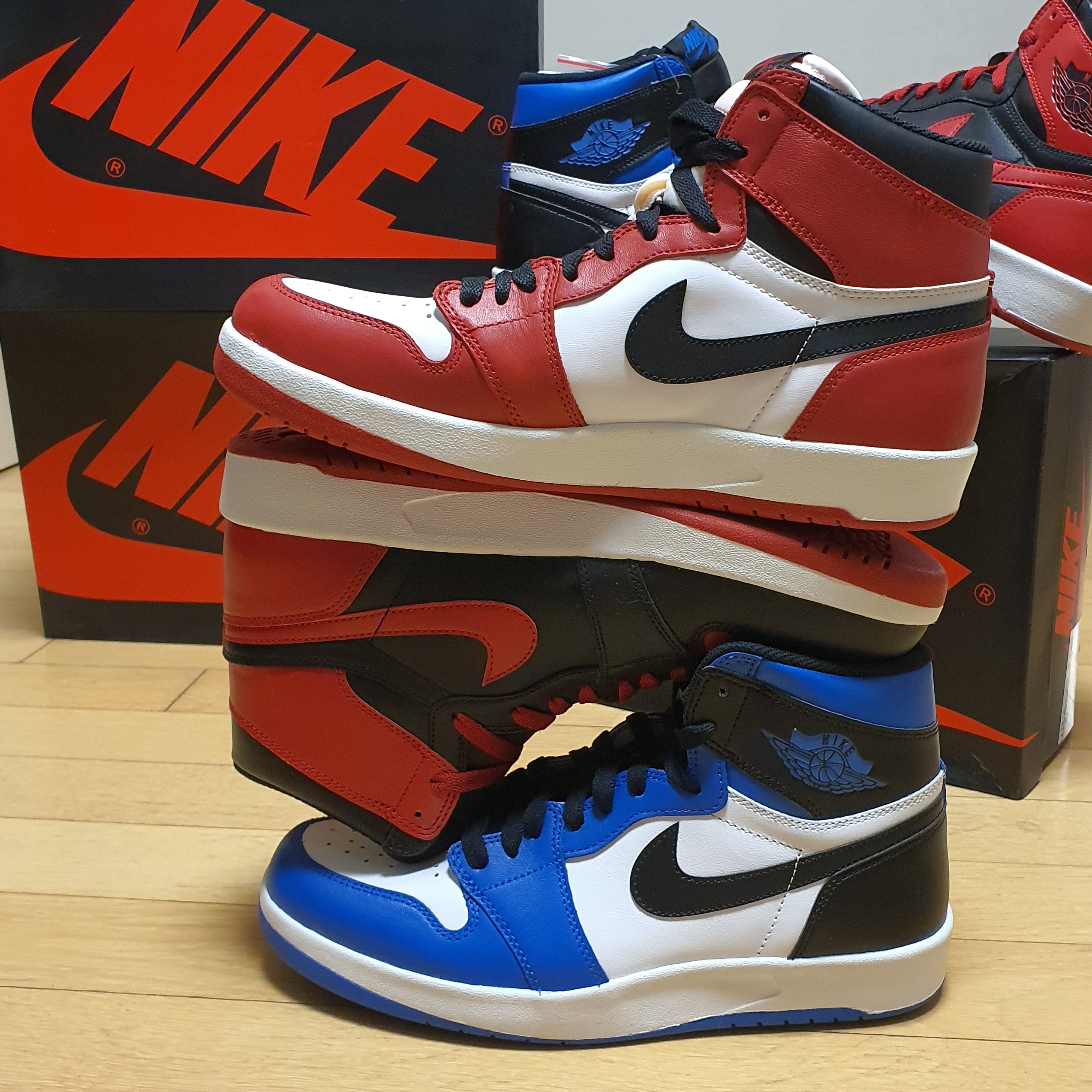 Jordan 1.5 Retro Chicago 2015, Jordan 1.5 Retro Bred 착용 스타일 - 1
