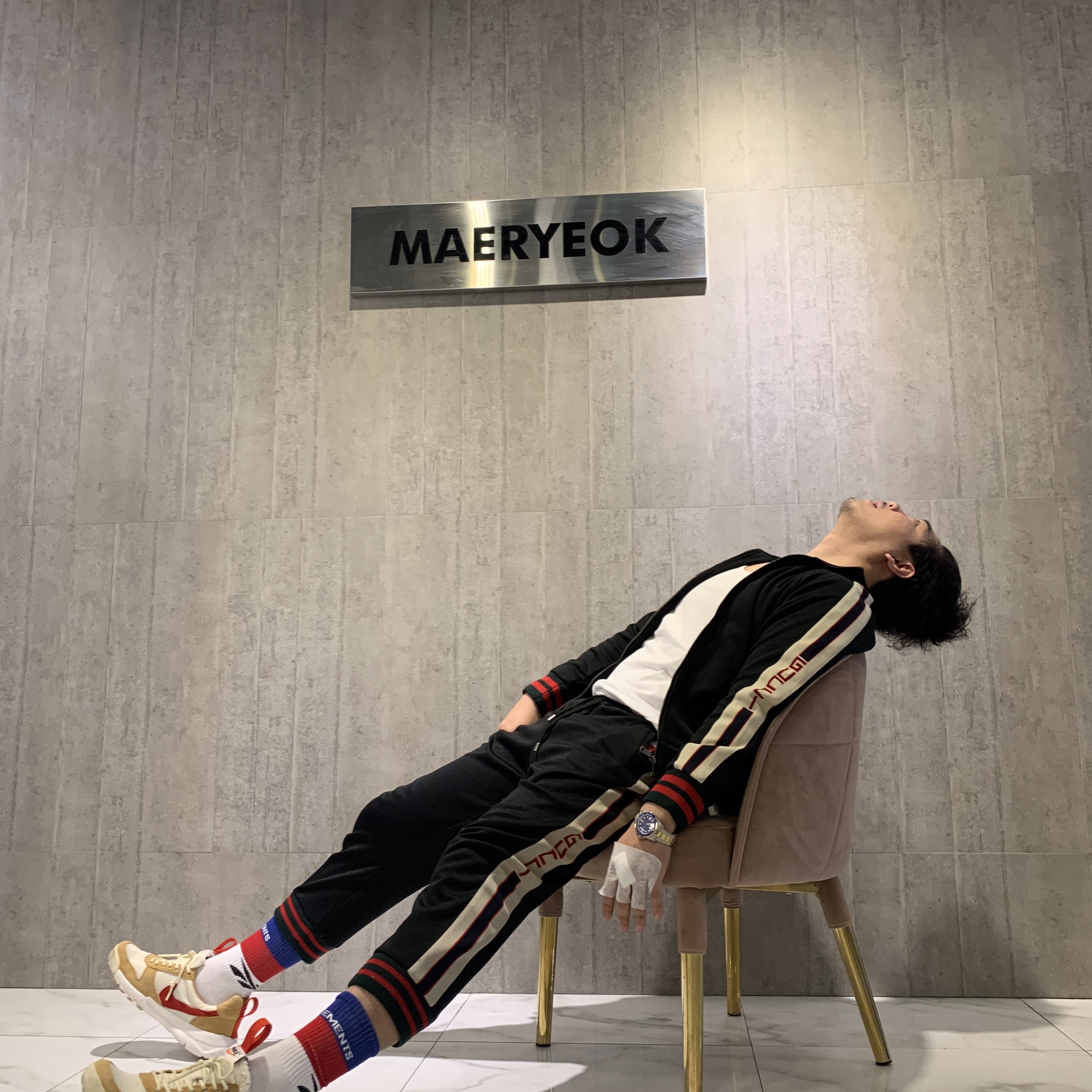 Nike x Tom Sachs Mars Yard Shoe 2.0 Space Camp 착용 스타일 - 2