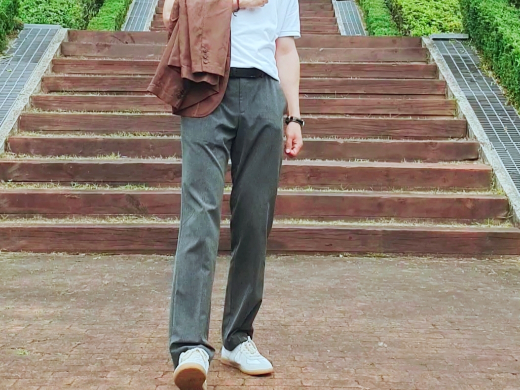 Maison Margiela Calfskin Replica Sneakers 착용 스타일