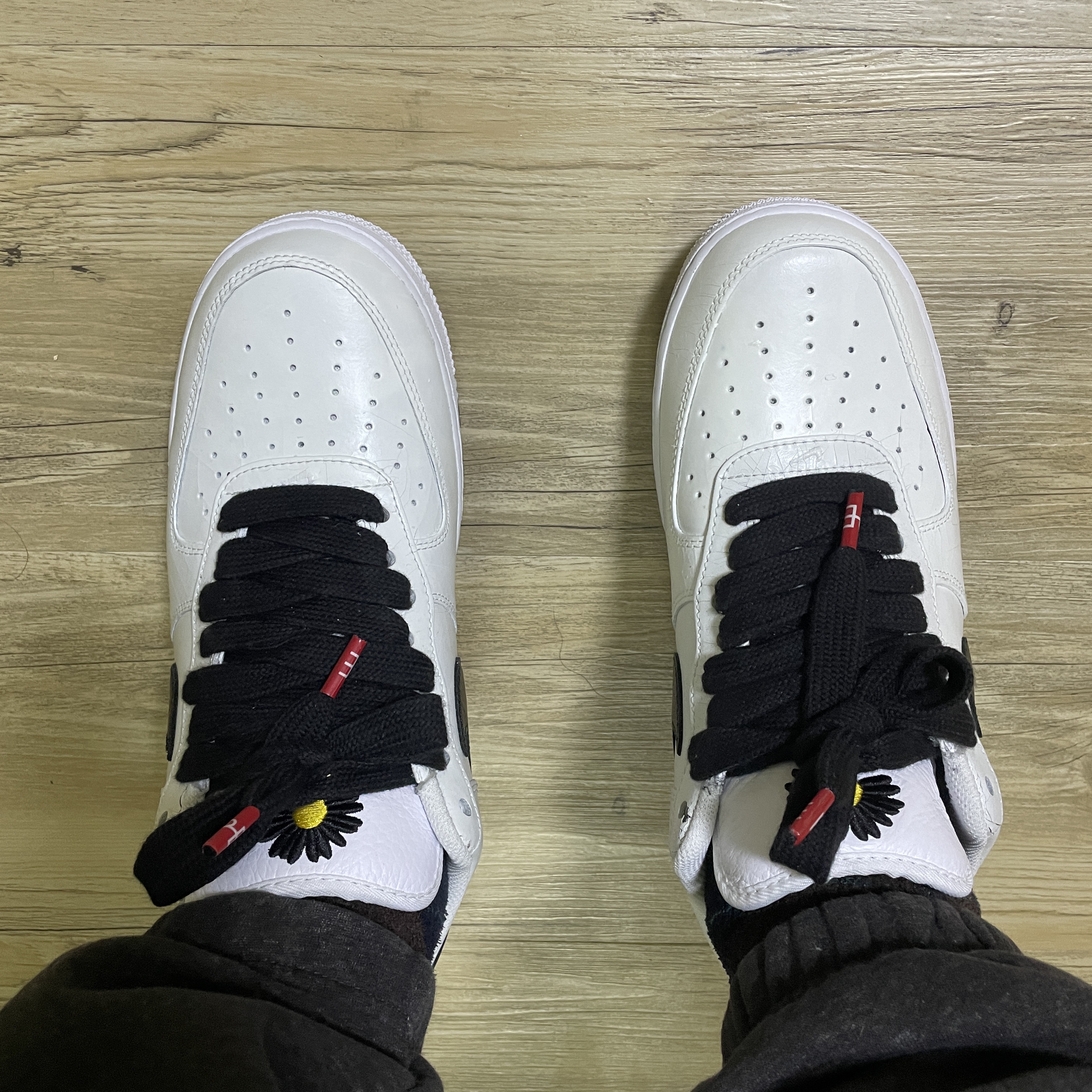 Nike x Peaceminusone Air Force 1 Low Para-Noise 2.0 착용 스타일